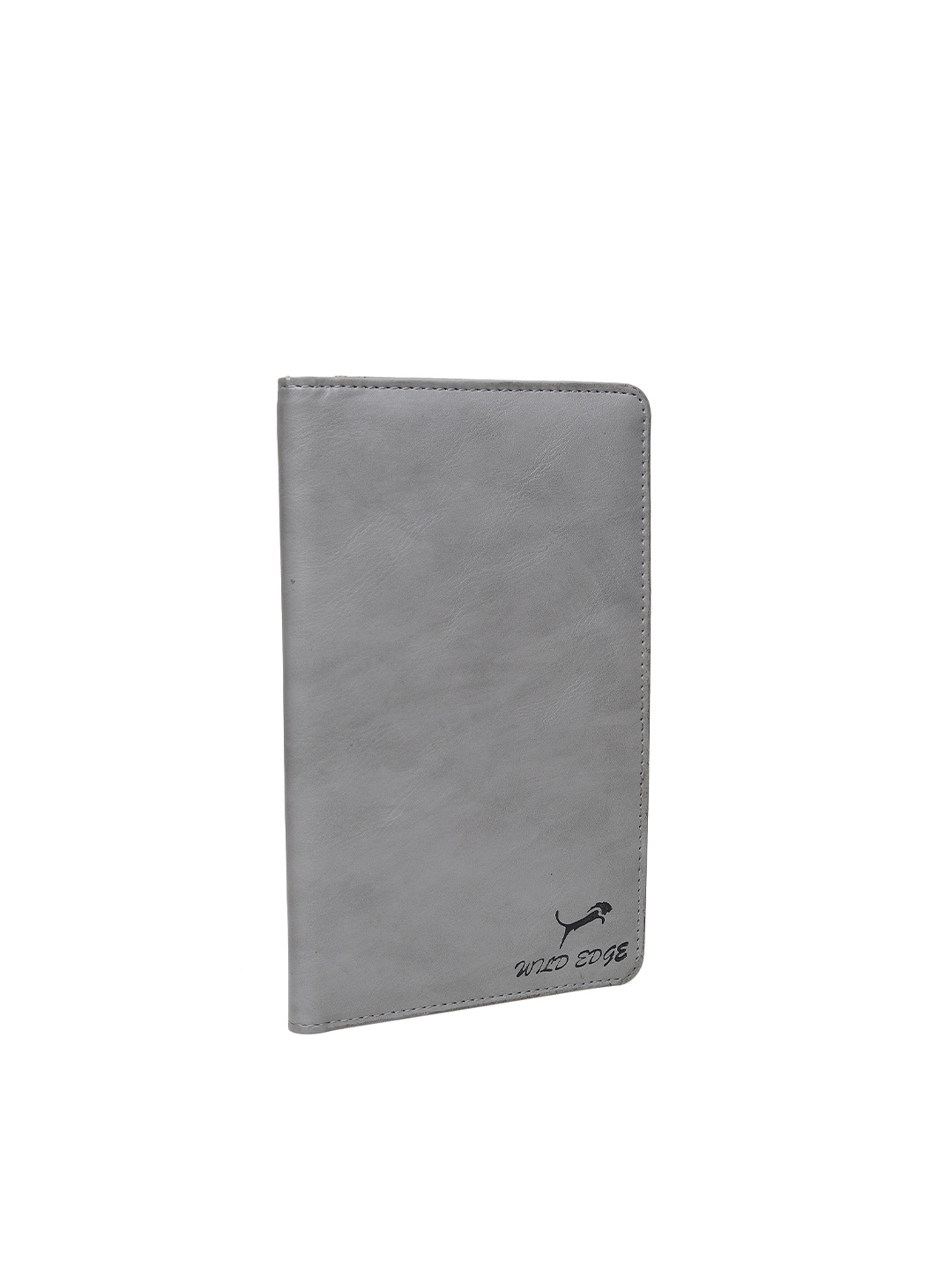 

WILD EDGE Men Grey PU Passport Holder