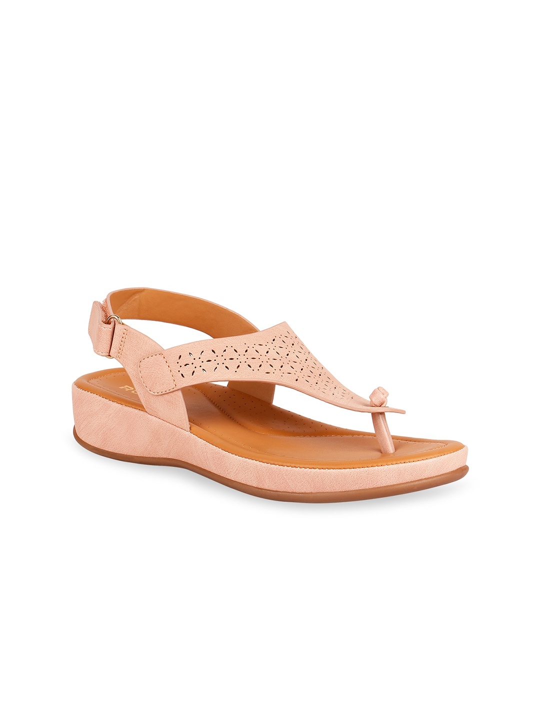 

Rocia Pink Laser Cuts Comfort Heels