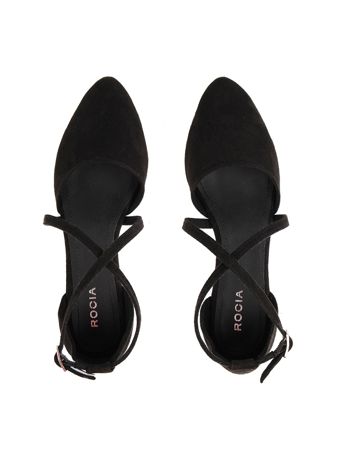 

Rocia Women Black Mules Flats