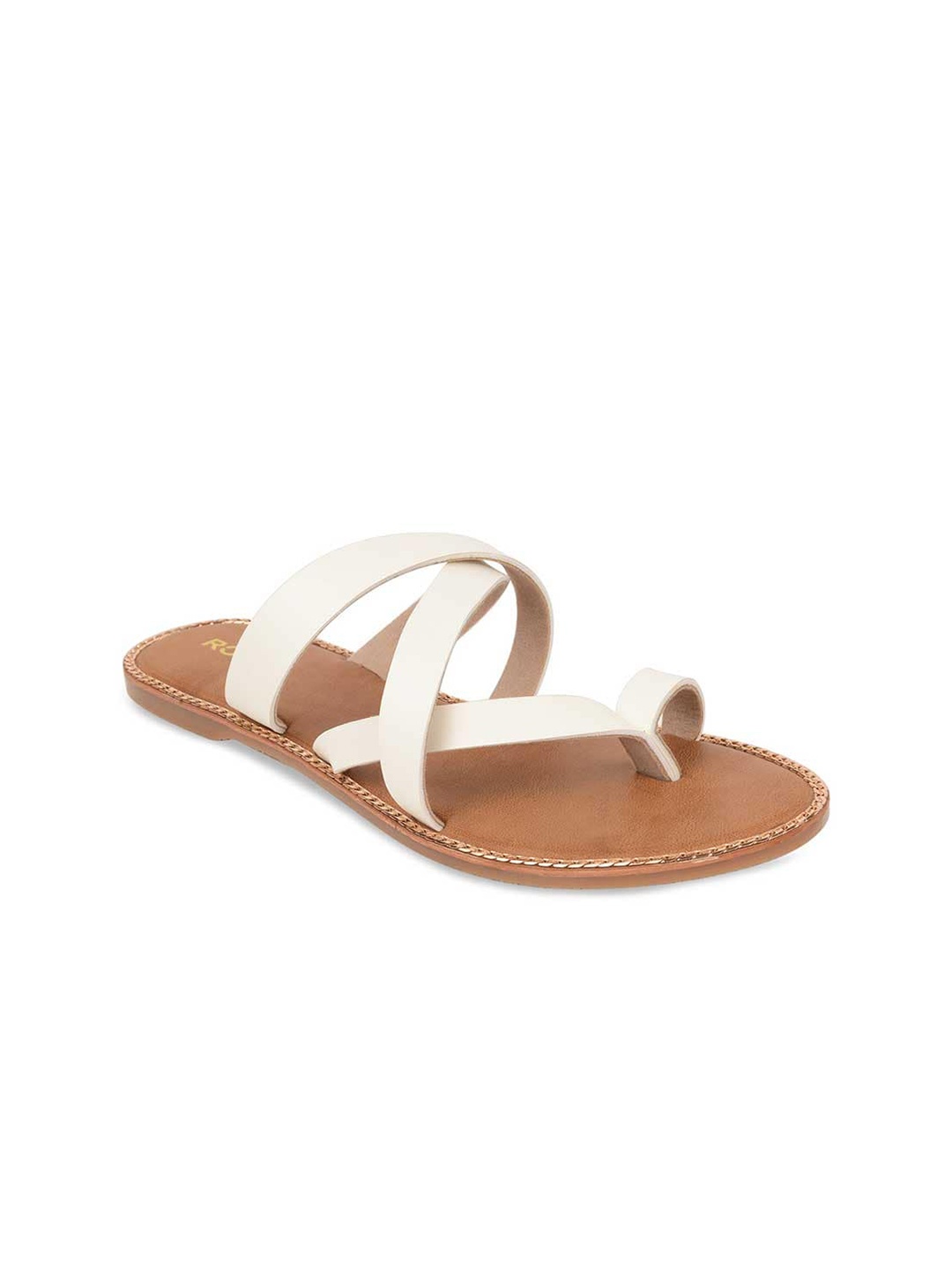 

Rocia Women White One Toe Flats