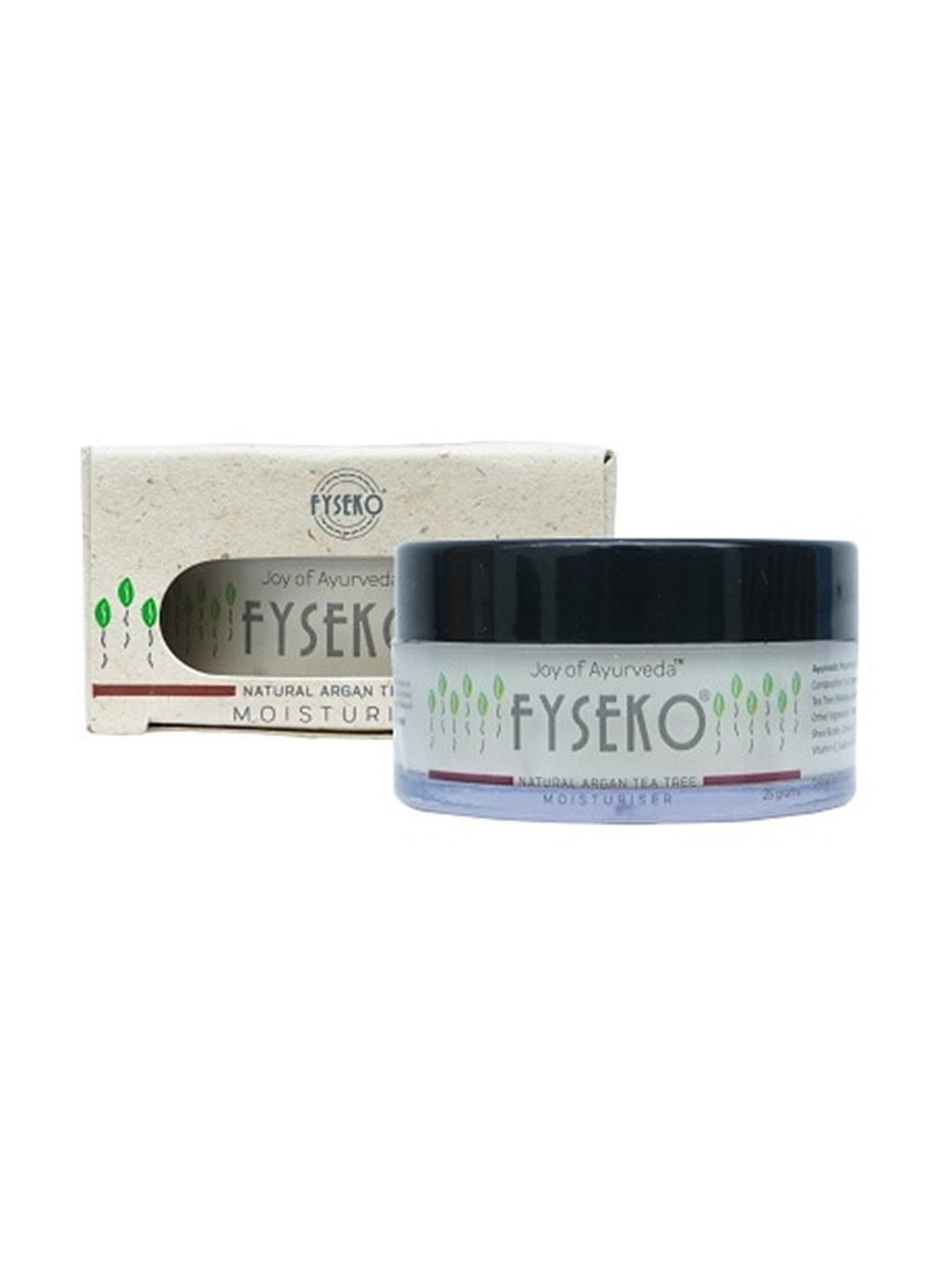 

FYSEKO Joy Of Ayurveda Natural Argan Tea Tree Face Moisturizer 25 g, Beige