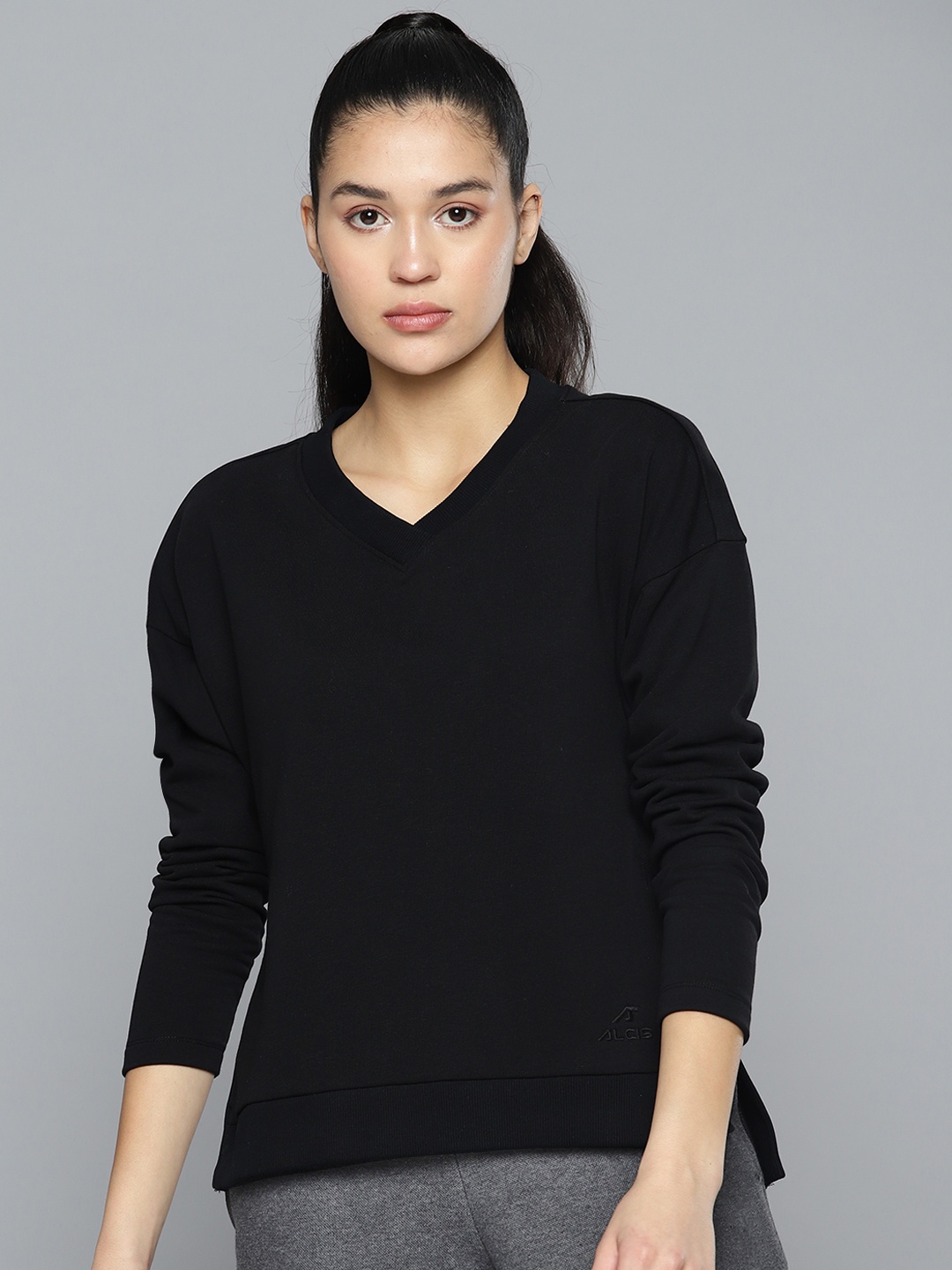 

Alcis Women Sweatshirt, Black