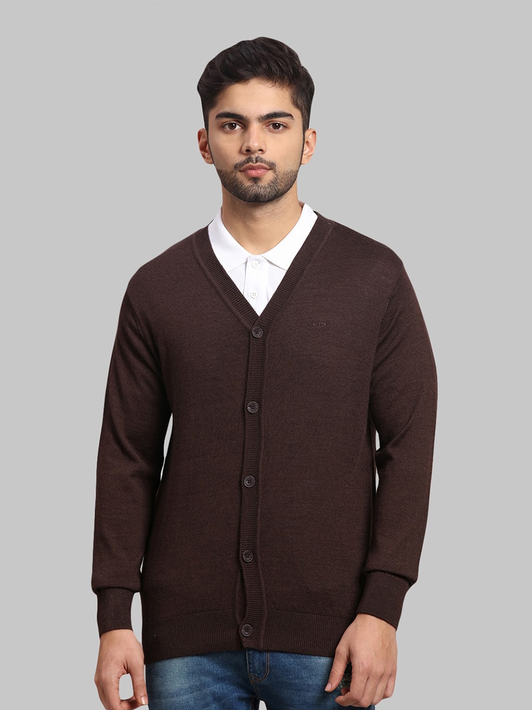 

ColorPlus Men Brown Cardigan