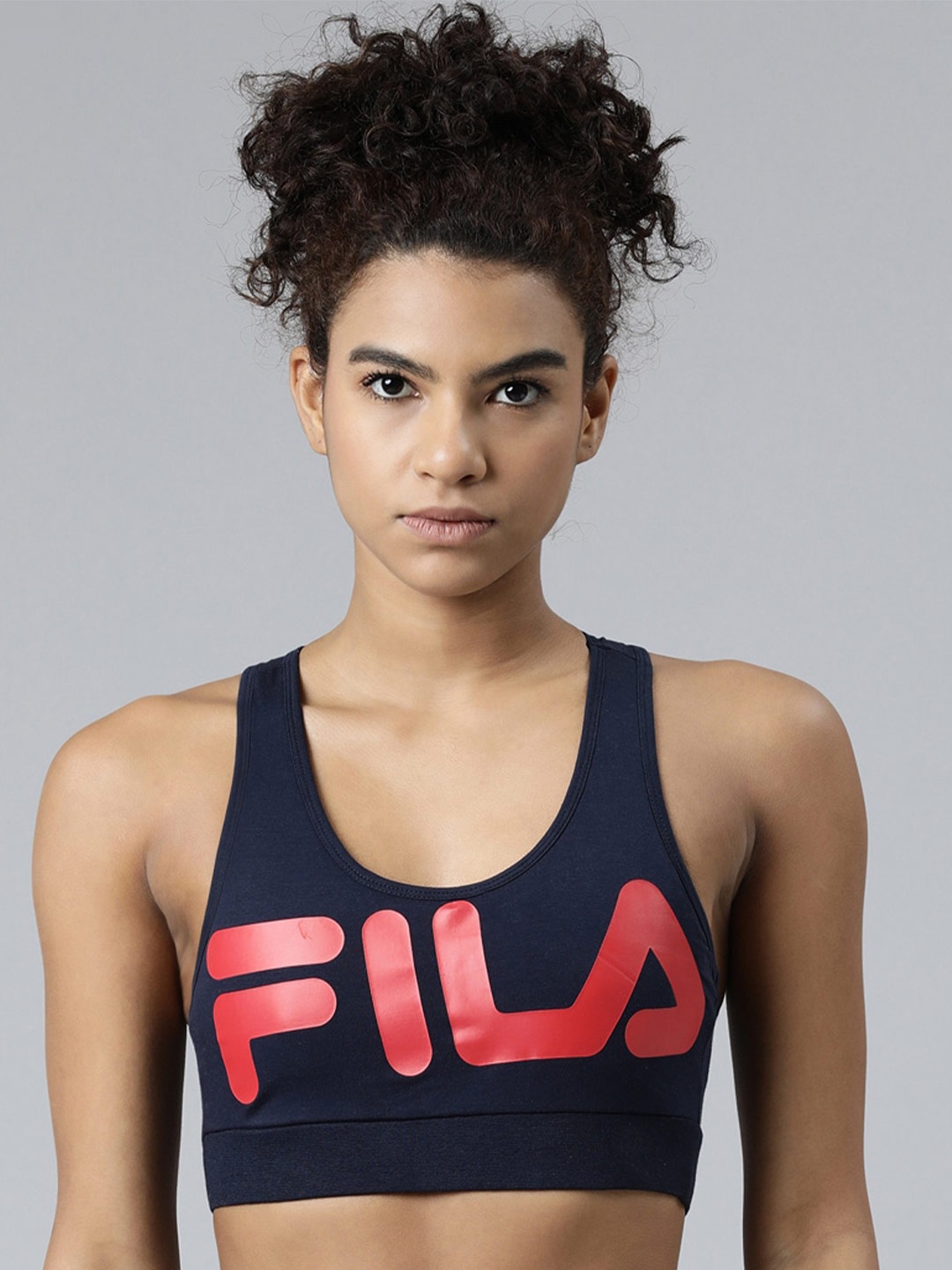 

FILA Blue & Red Bra