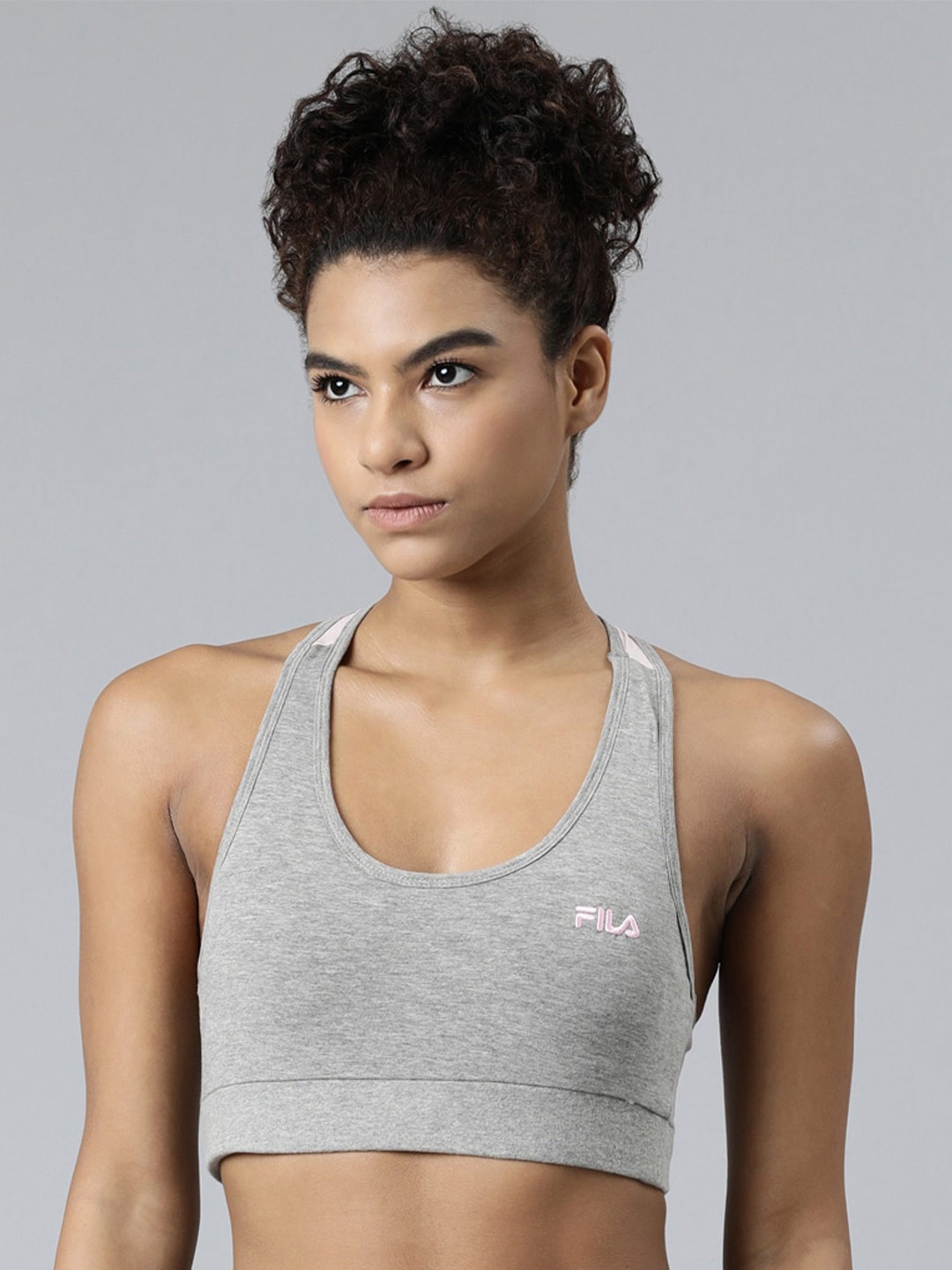 

FILA Grey Workout All Day Comfort Valerie Bra