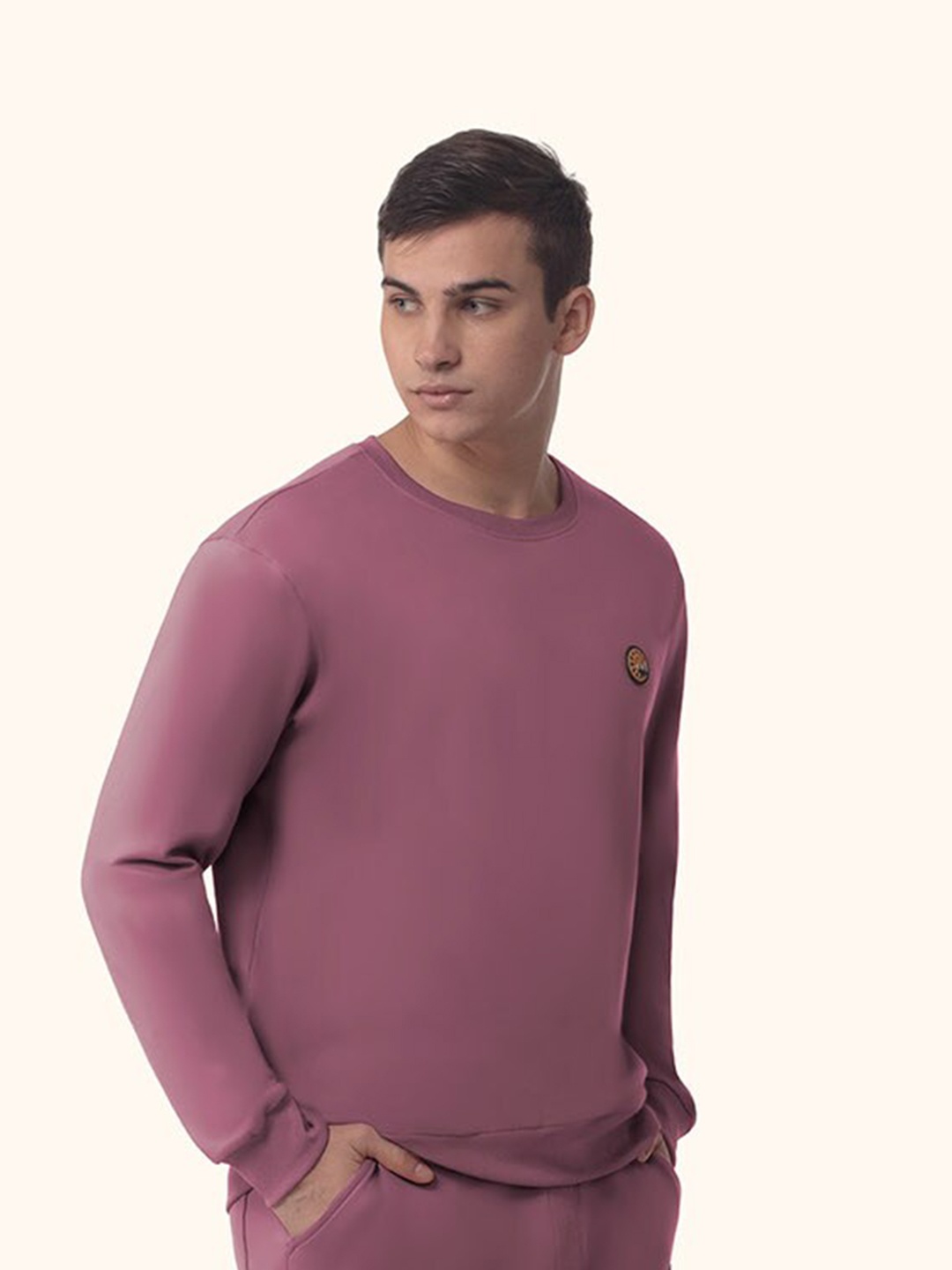 

PANGOLIN Men Purple Sweatshirt