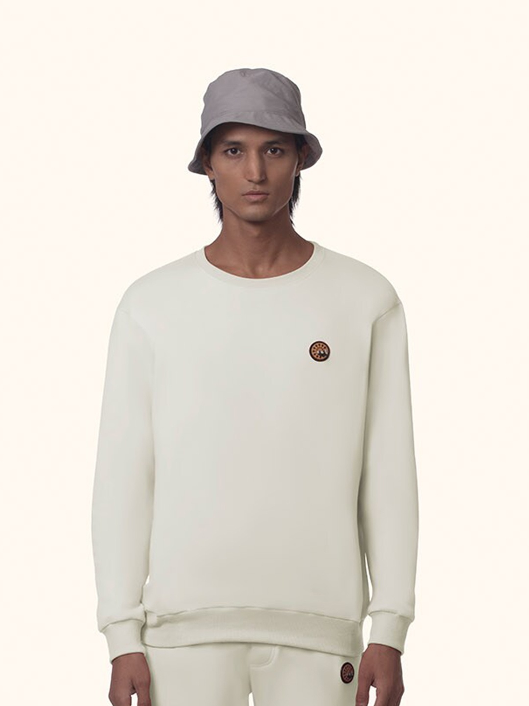 

PANGOLIN Men White Sweatshirt