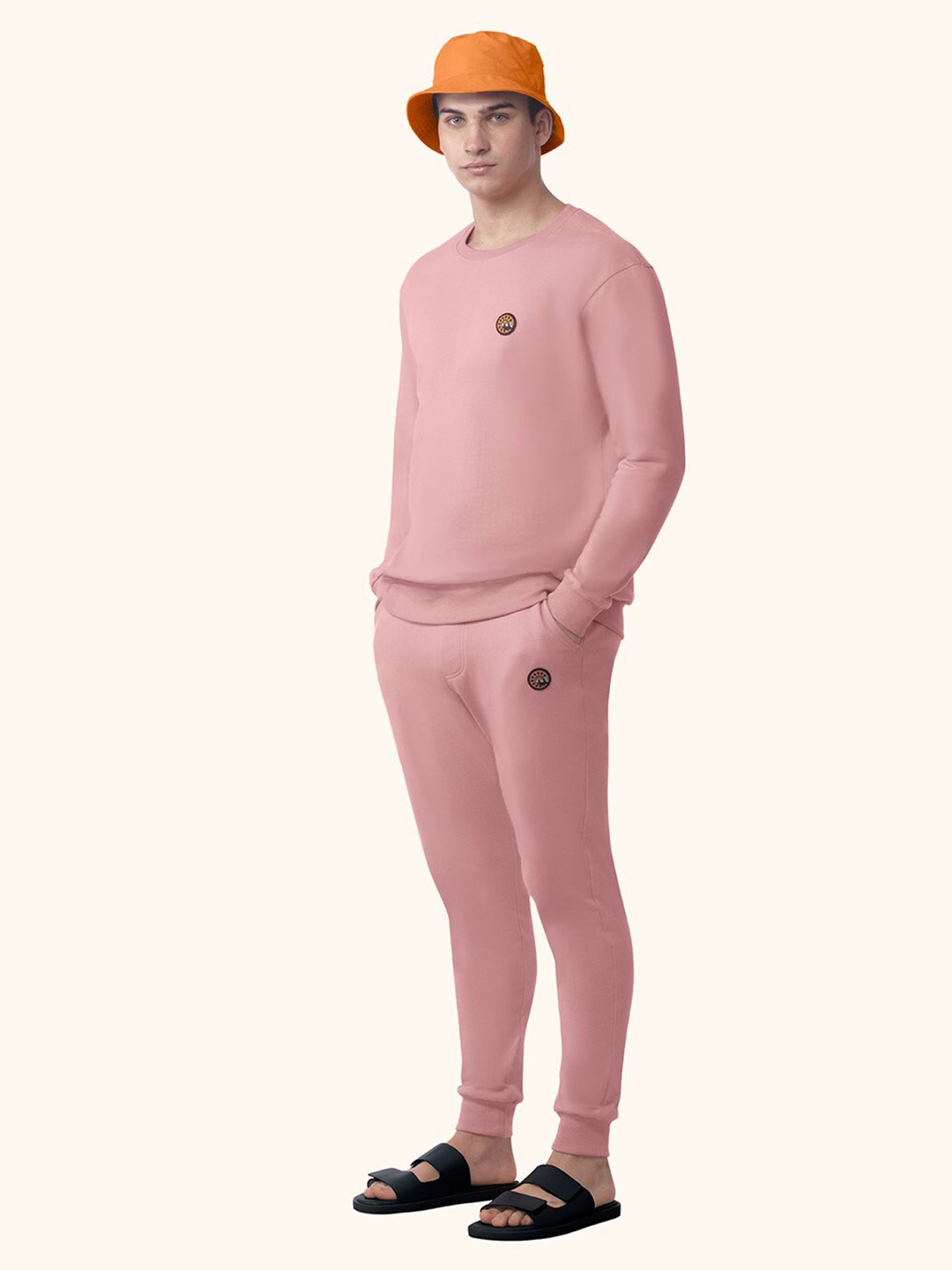 

PANGOLIN Men Pink Sweatshirt