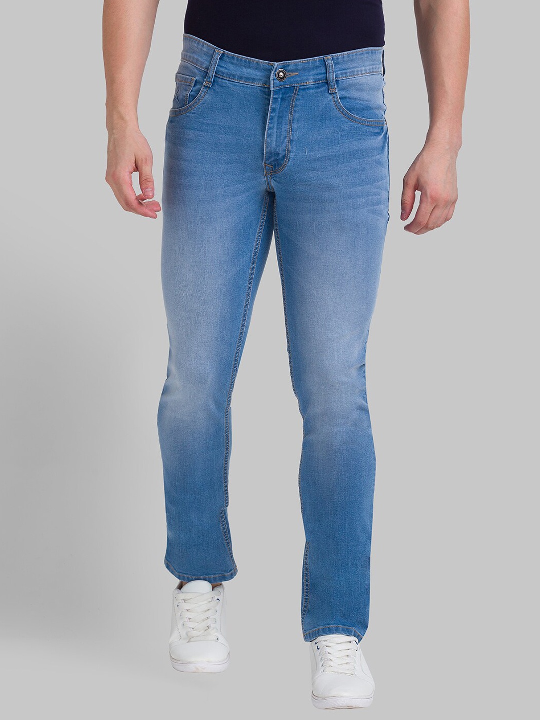 

Parx Men Blue Skinny Fit Light Fade Jeans