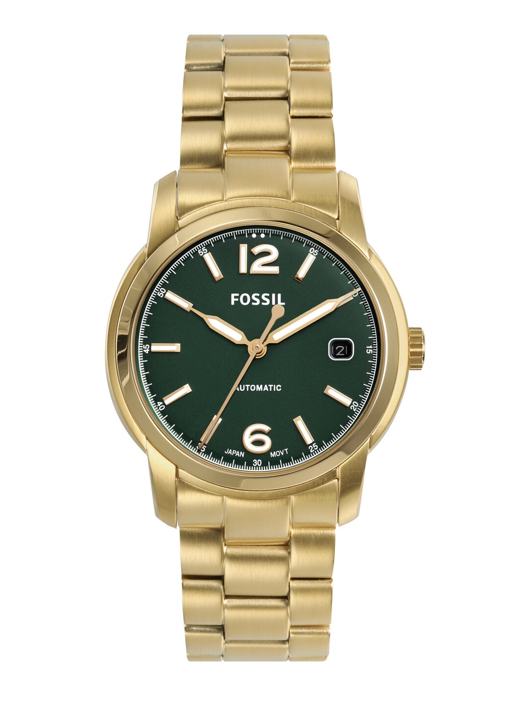 

Fossil Women Green Heritage Automatic Analogue Watch ME3235