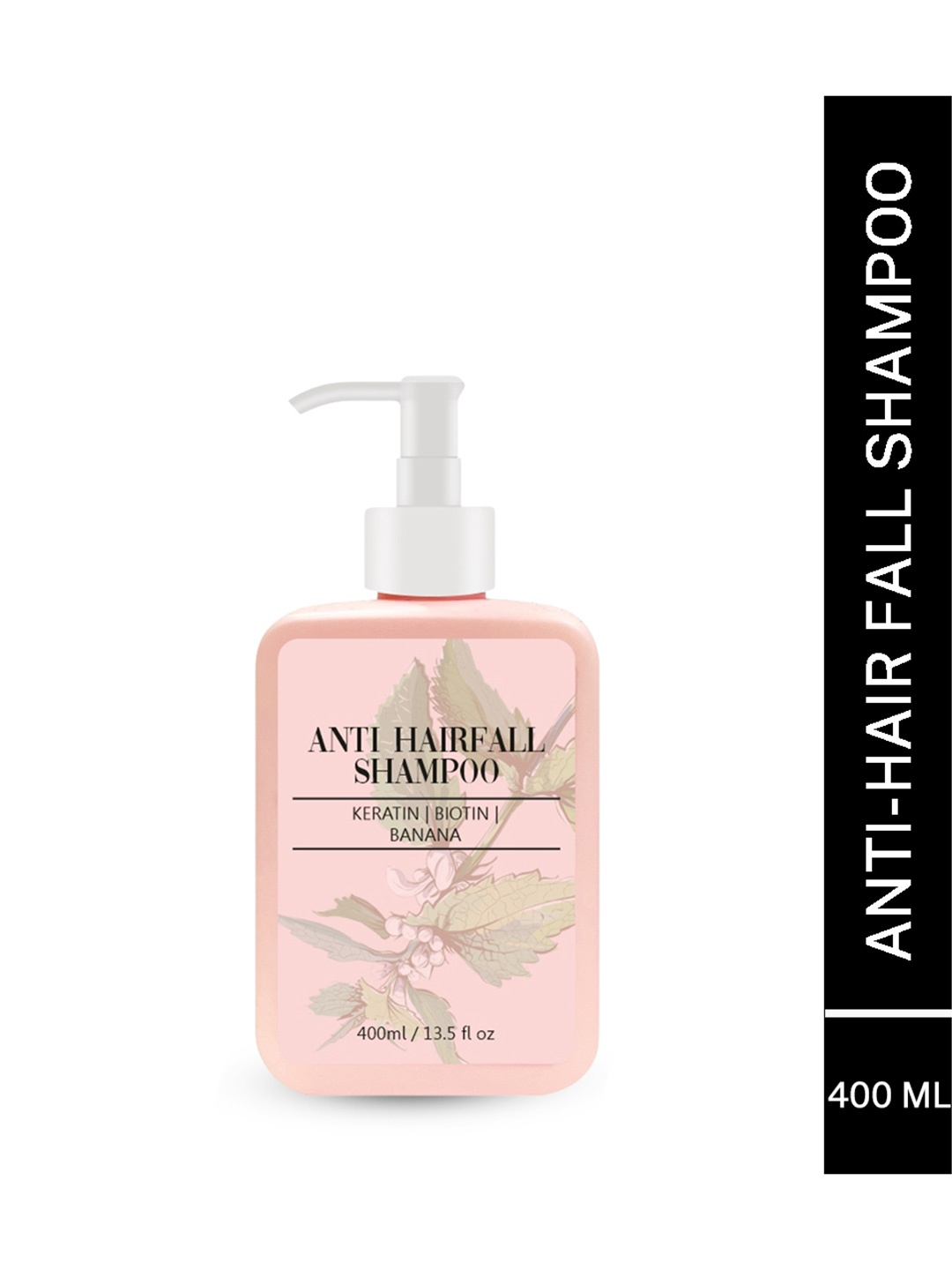 

House of Beauty Keratin Biotin & Banana Anti Hairfall Shampoo 400ml, Pink