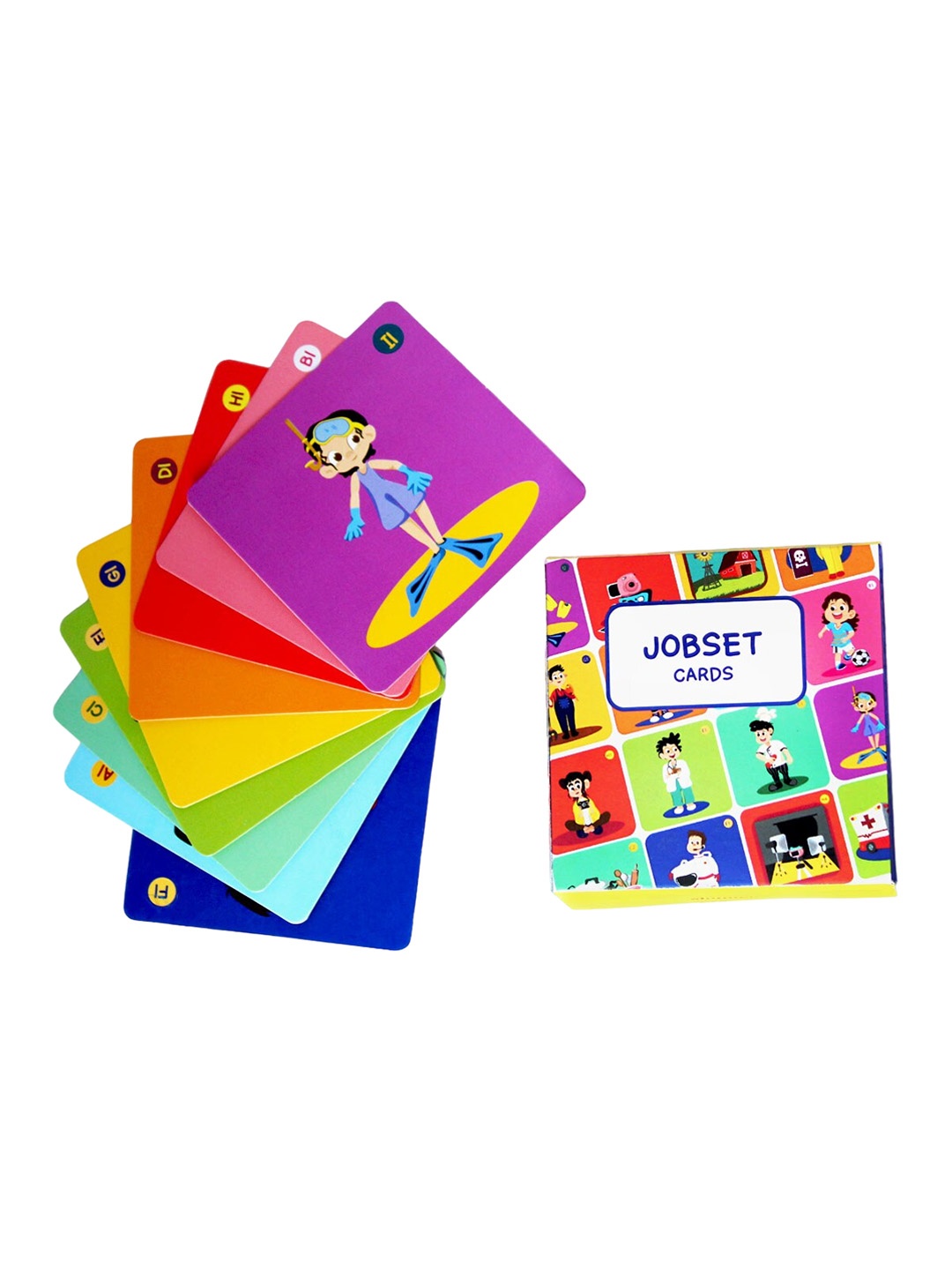 

shumee Kids JobSet Playing cards, Yellow