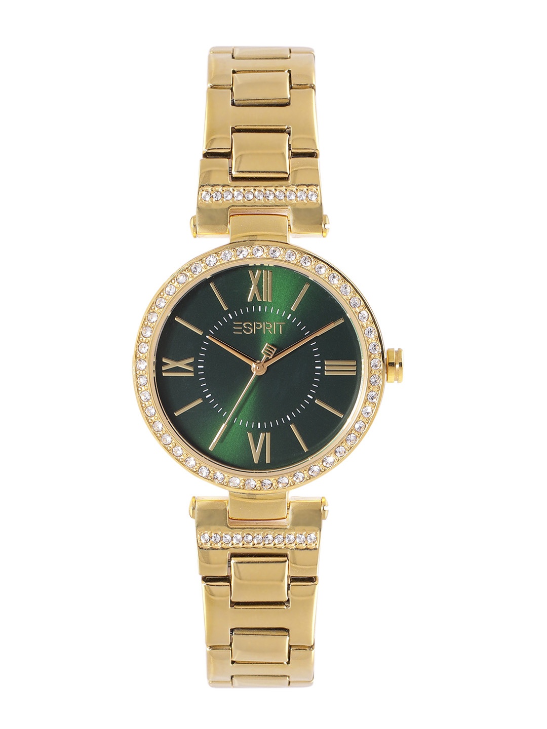 

ESPRIT Women Stainless Steel Bracelet Style Straps Analogue Watch ES1L332M0065, Green