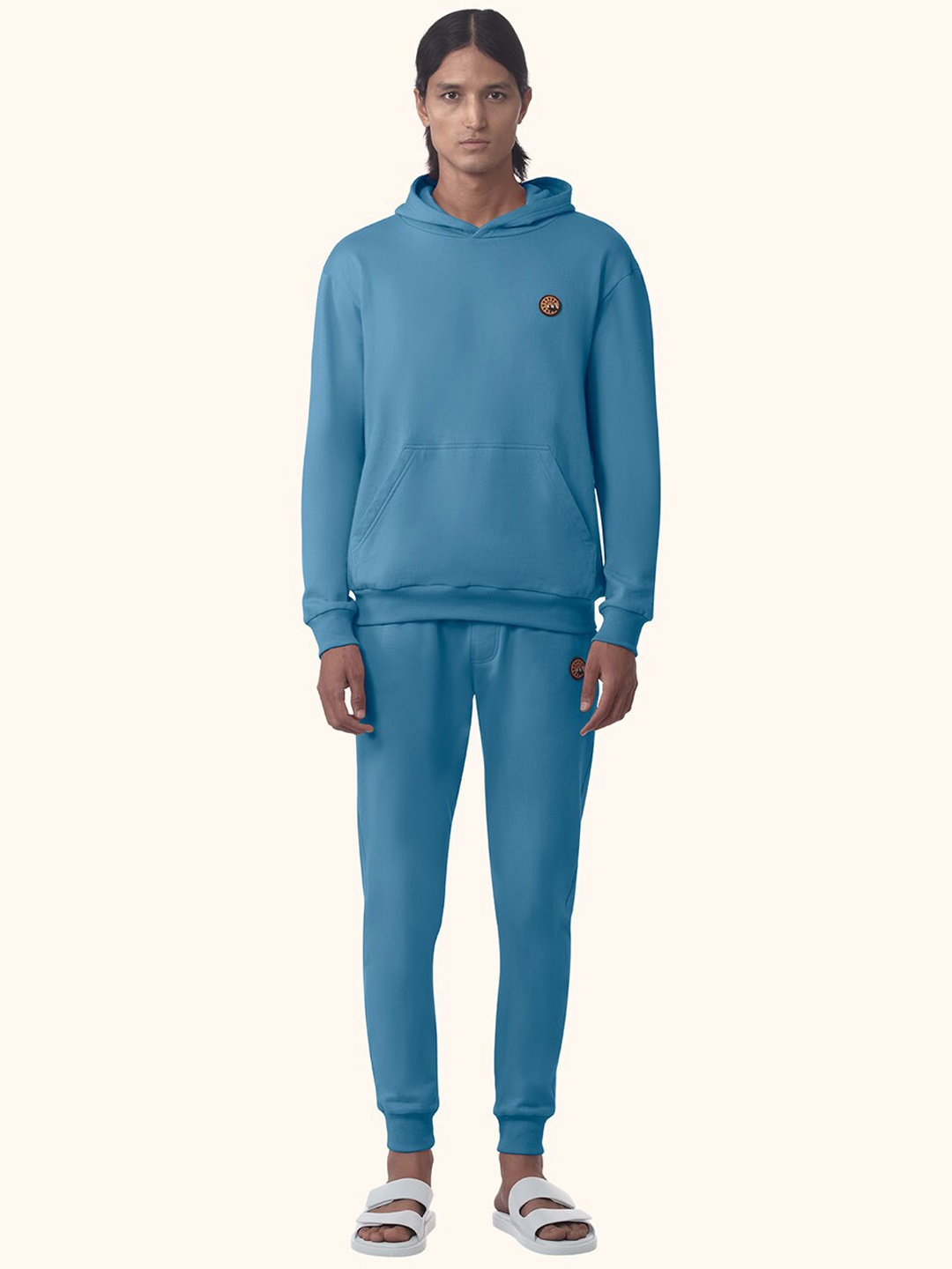 

PANGOLIN Men Blue Cotton Joggers