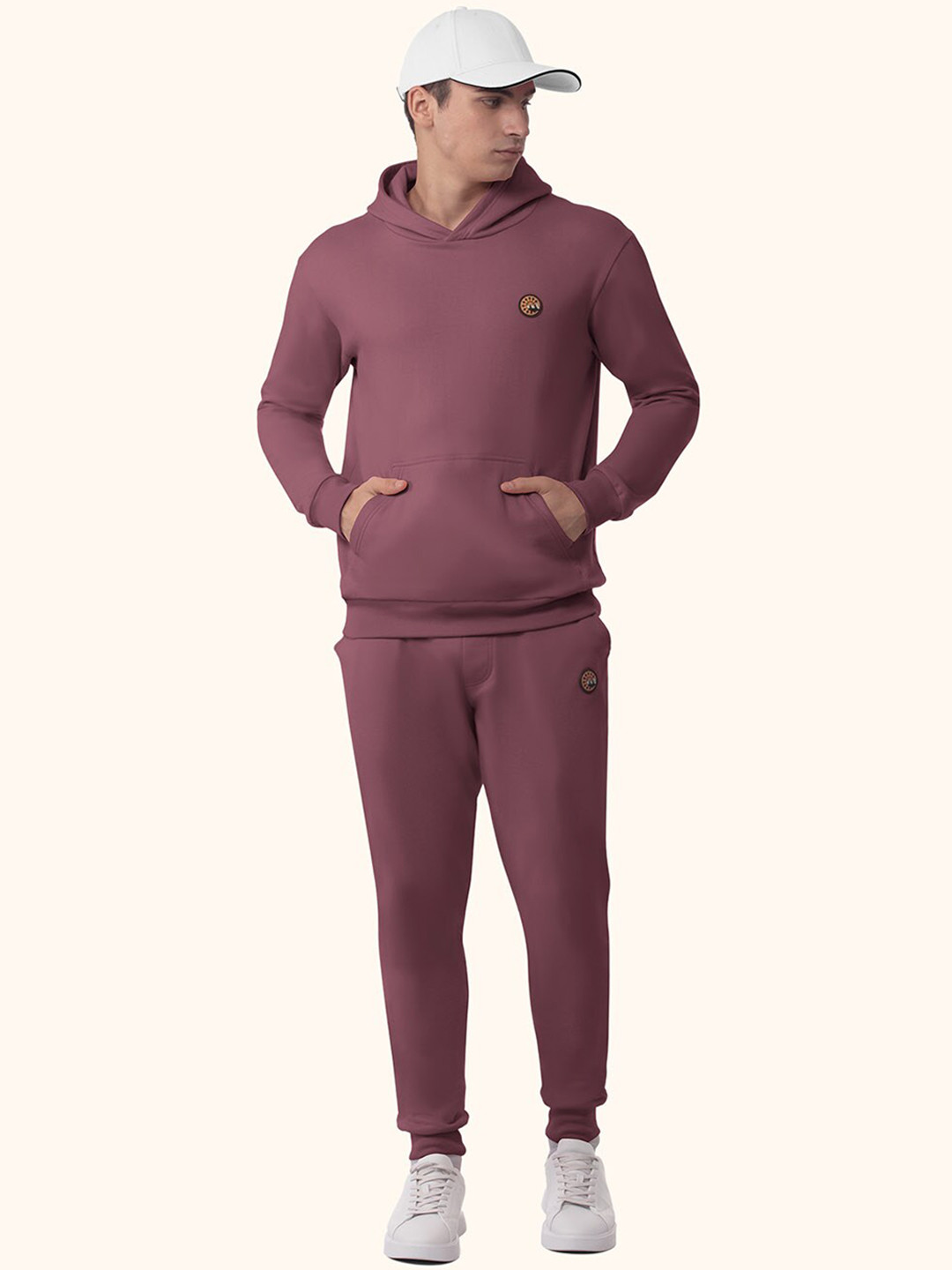 

PANGOLIN Men Purple Cotton Joggers