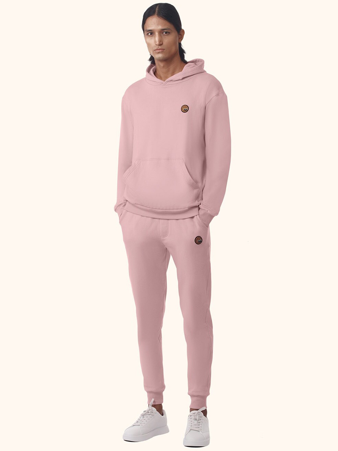 

PANGOLIN Men Pink Cotton Joggers