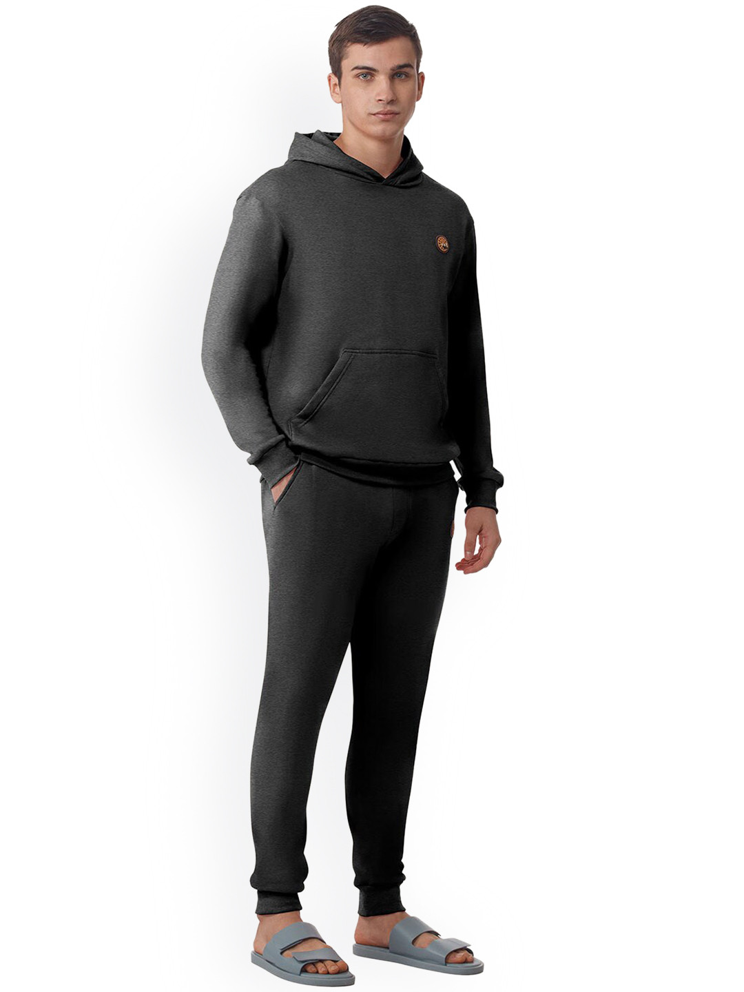 

PANGOLIN Men Grey Cotton Joggers