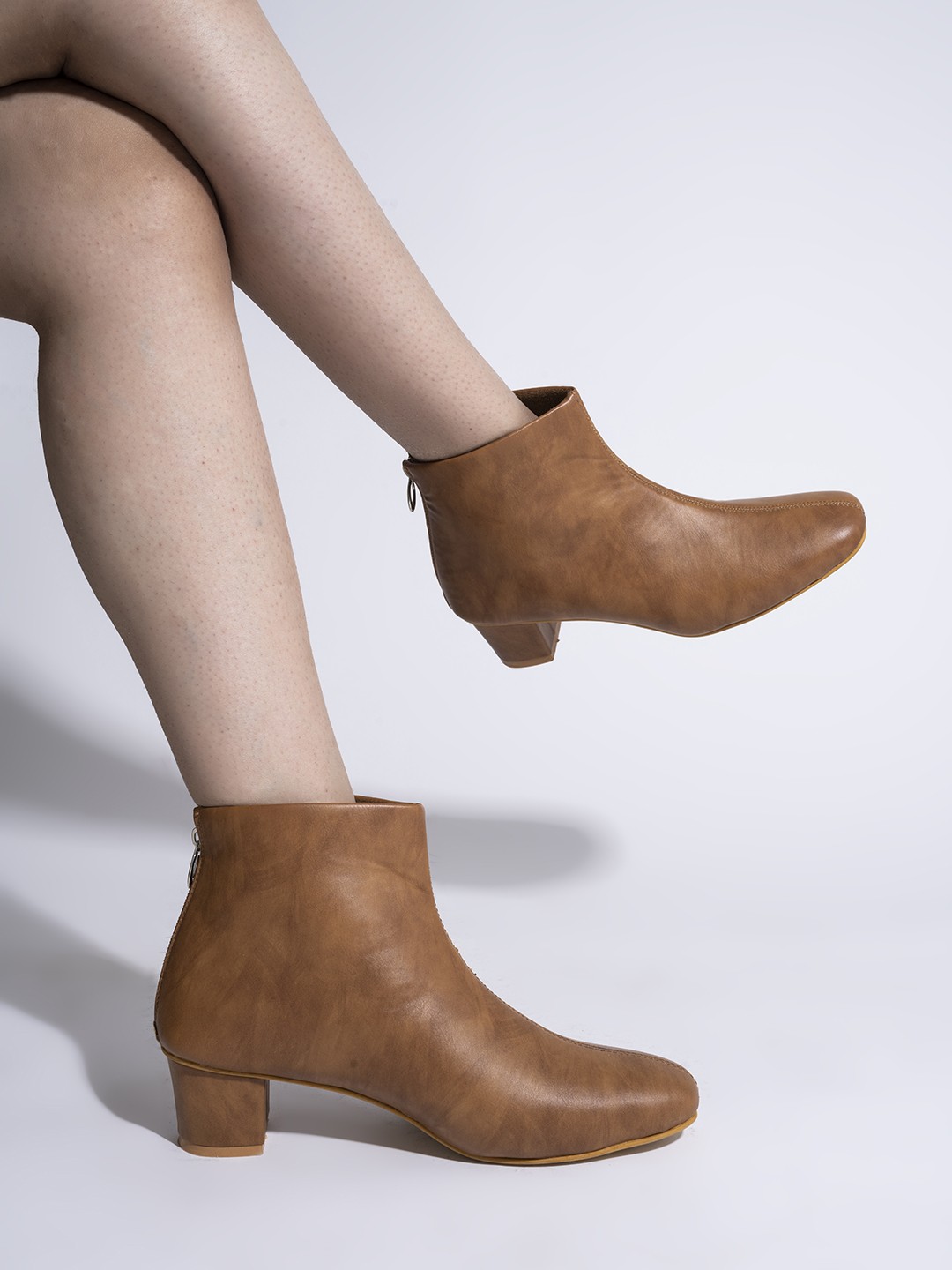 

Shoetopia Women Tan Casual Regular Boots