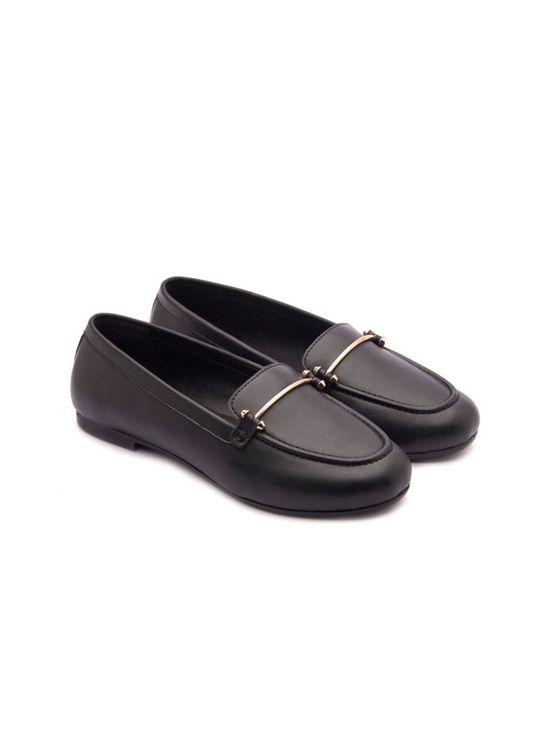 

MICHAEL ANGELO Women Black Ballerinas Flats