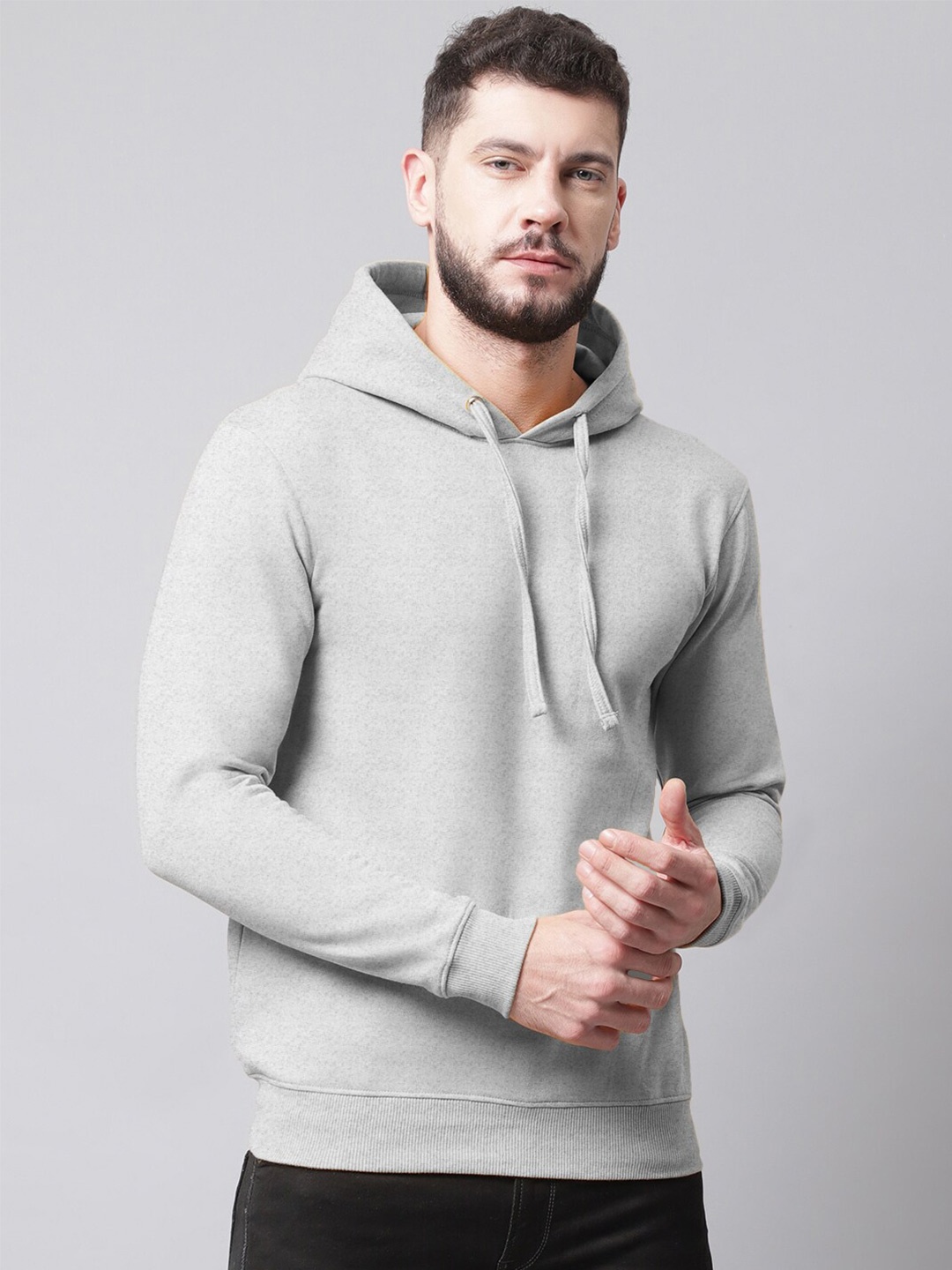 

Friskers Hooded Cotton Sweatshirt, Grey