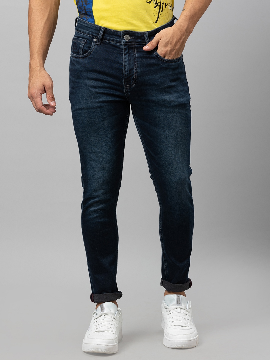 

Being Human Men Blue Slim Fit Light Fade Jeans