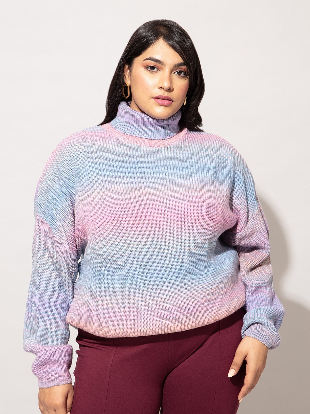 

20Dresses Women Pink & Blue Acrylic Pullover