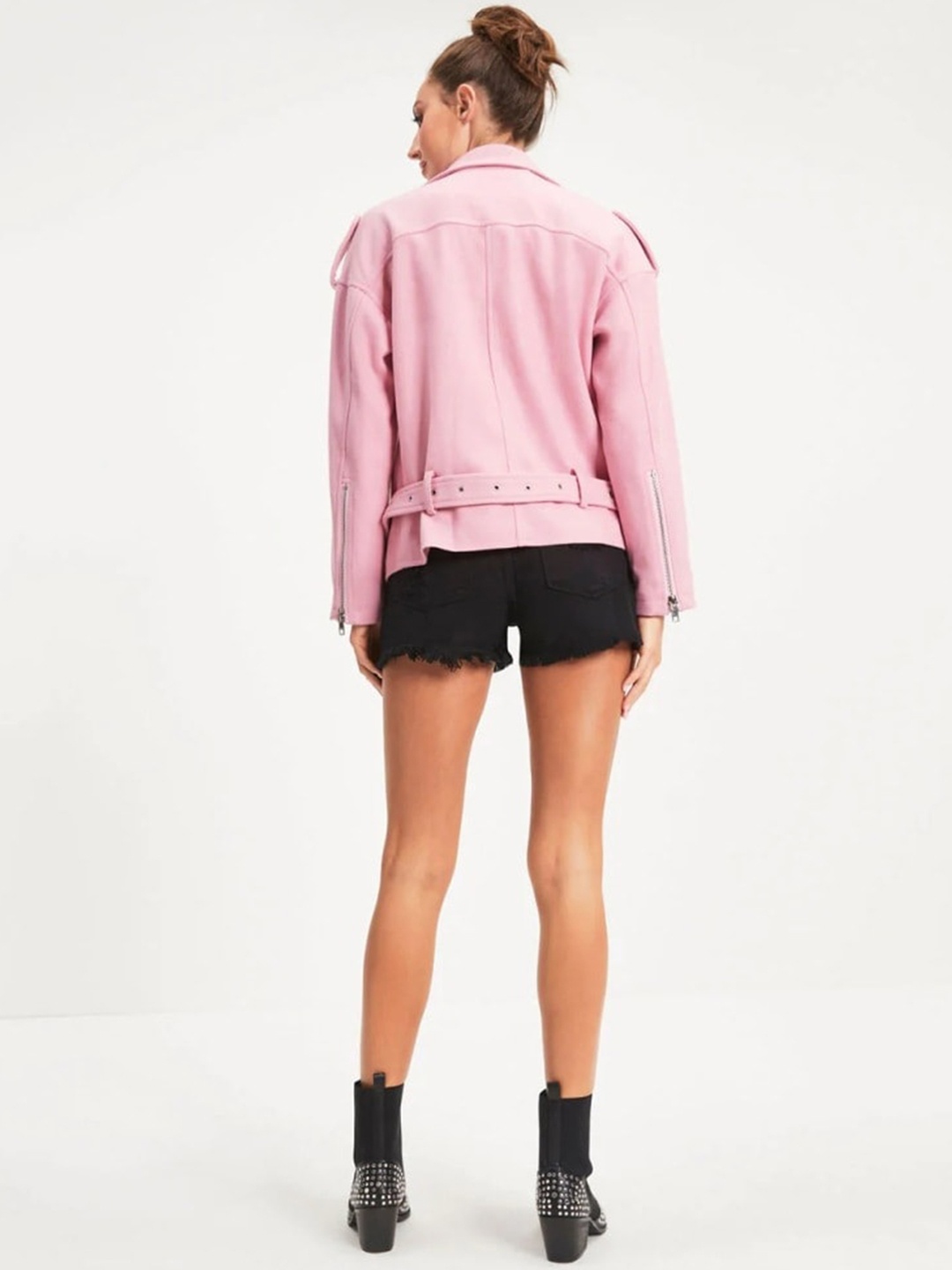 

BoStreet Women Pink Tailored Jacket