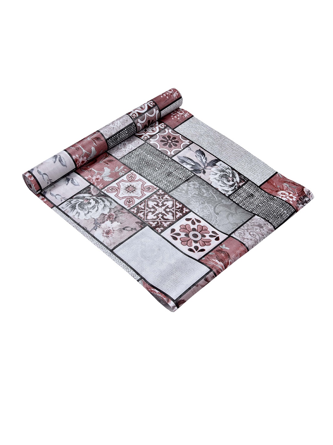 

Clasiko Grey & Pink Printed Water Resistant Drawer & Shelf Mat