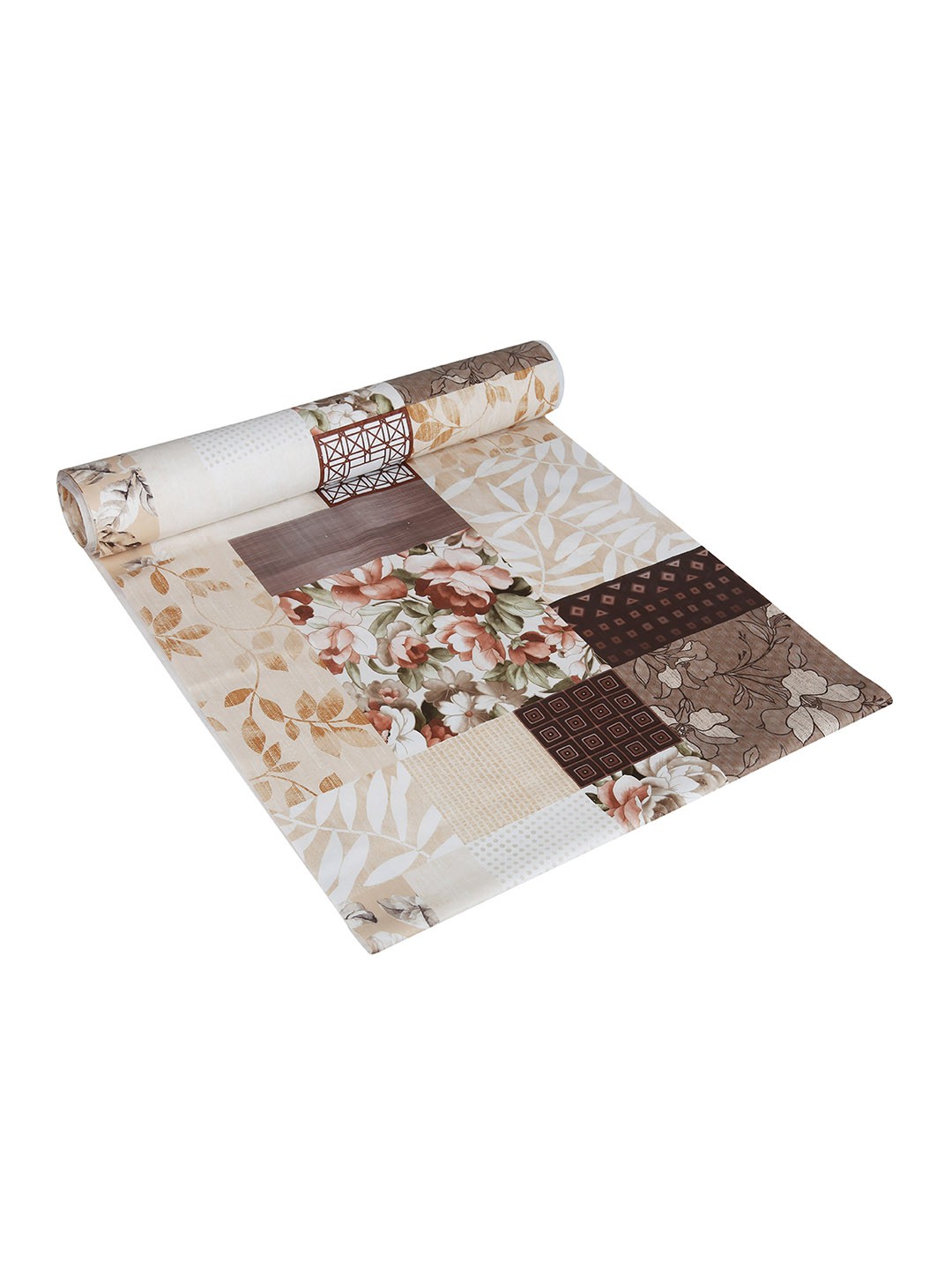 

Clasiko Cream & Brown Printed PVC Wardrobe Kitchen Drawer Shelf Liner