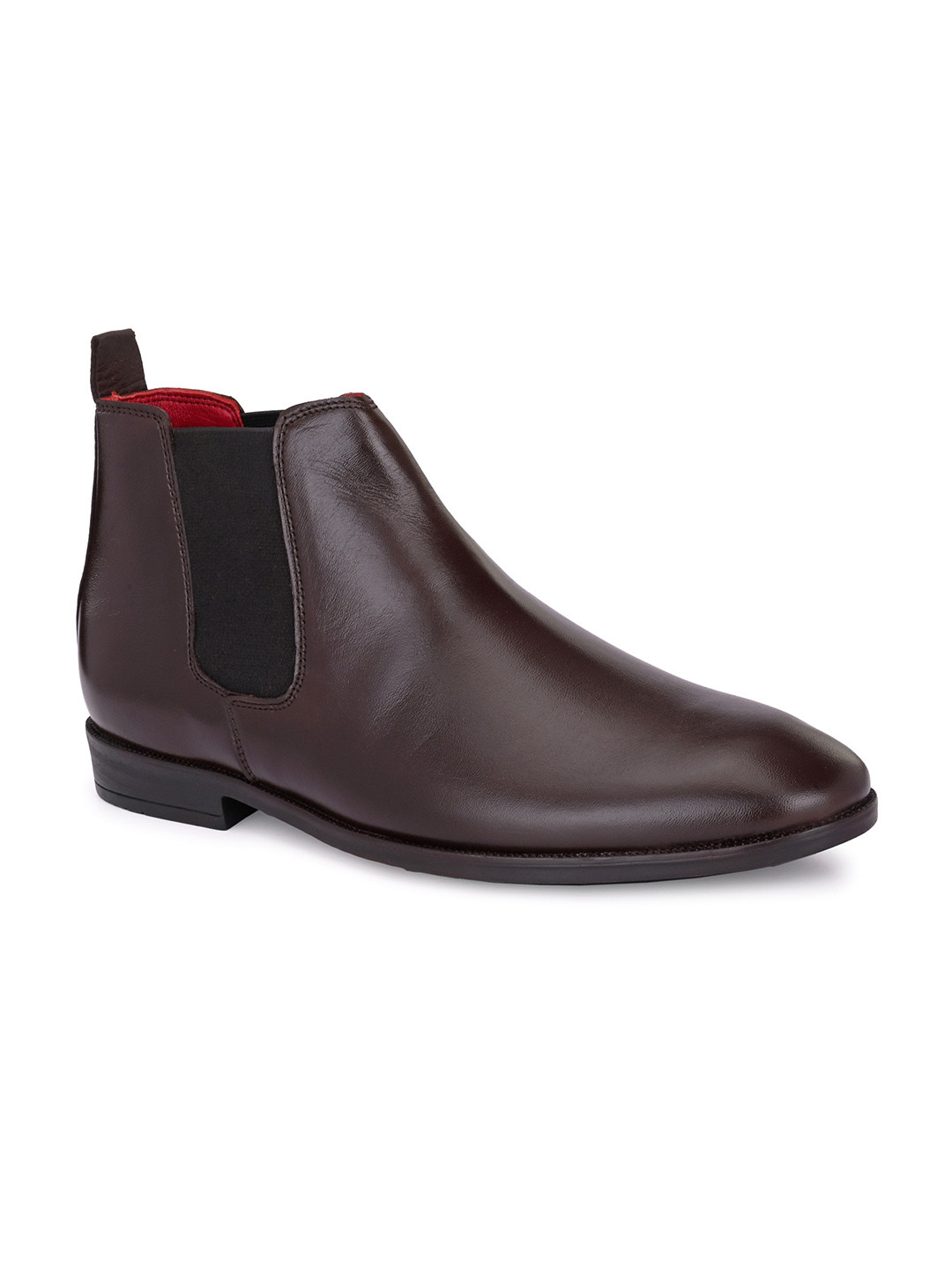 

AfroJack Men Brown Casual Chelsea Boots