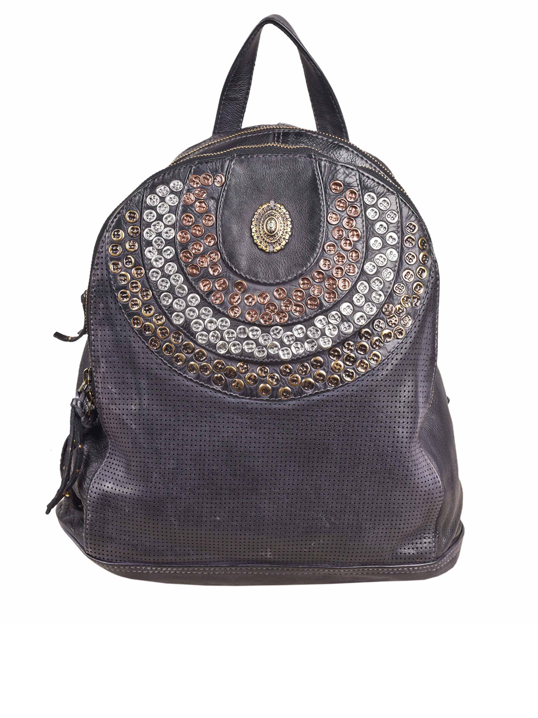 

KOMPANERO Unisex Black Backpack