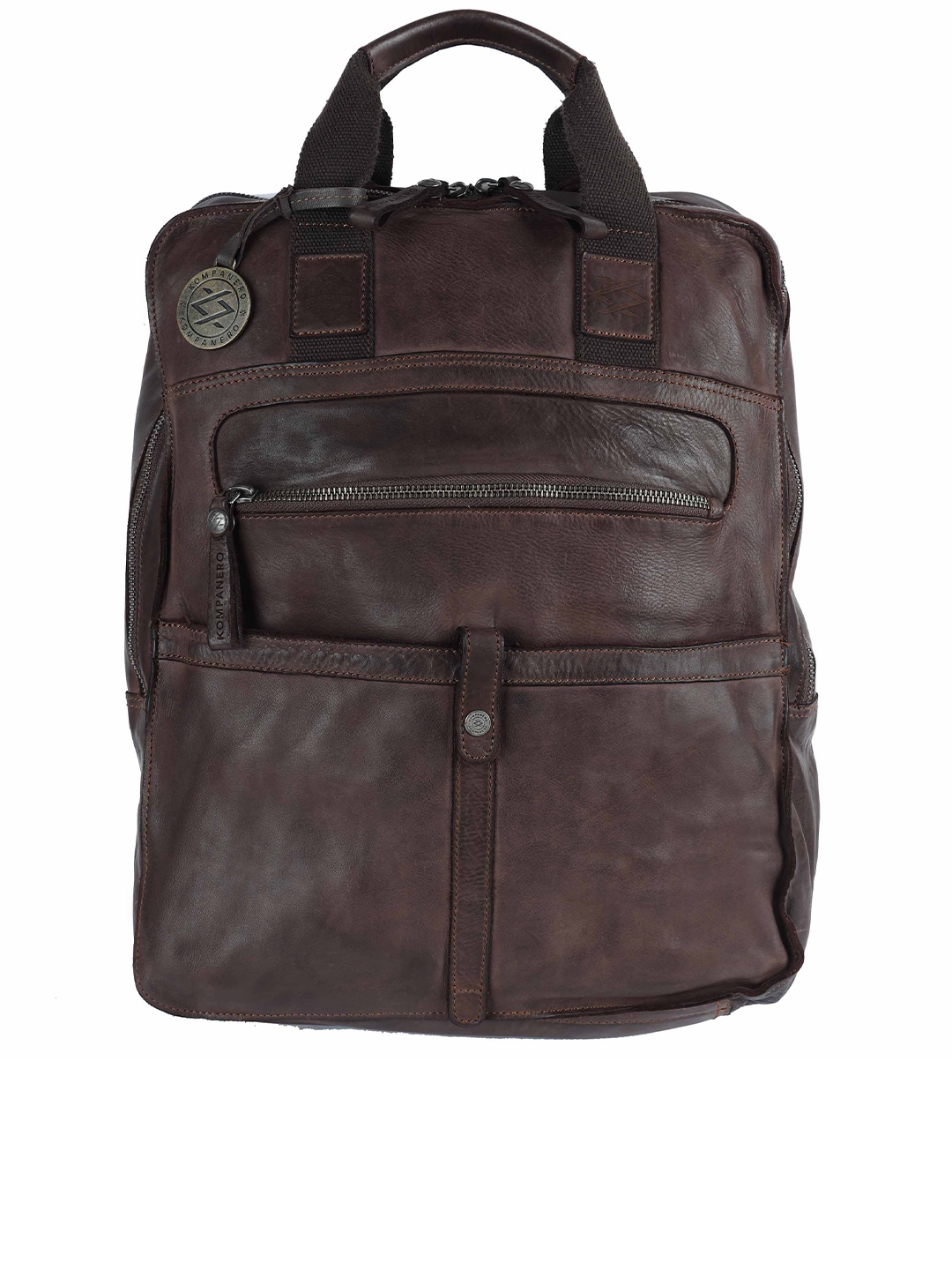 

KOMPANERO Unisex Brown Backpack