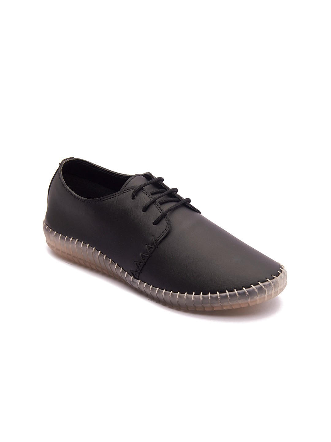 

MICHAEL ANGELO Women Black Solid Derbys