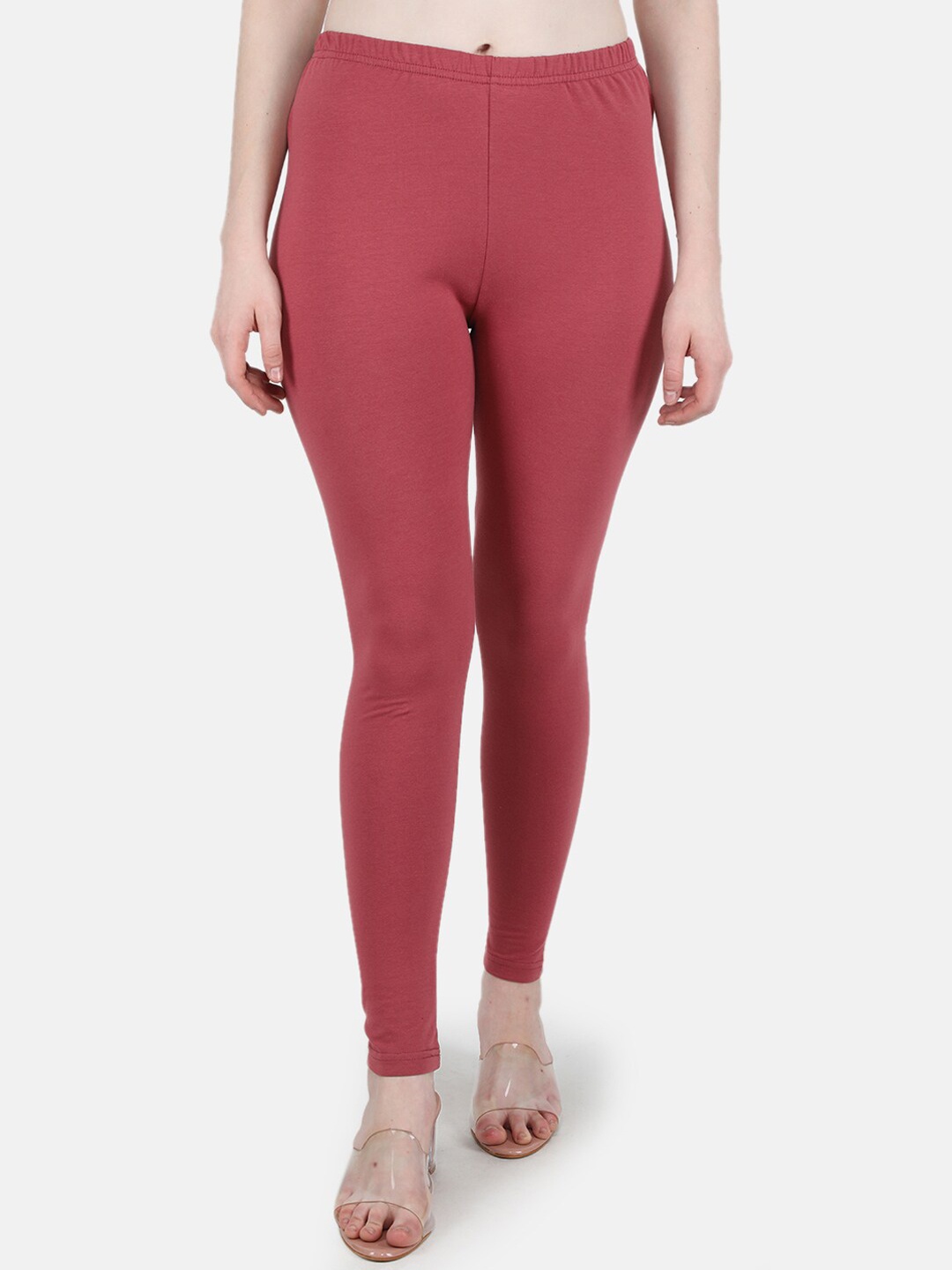 

Monte Carlo Women Pink Ankle Length Leggings