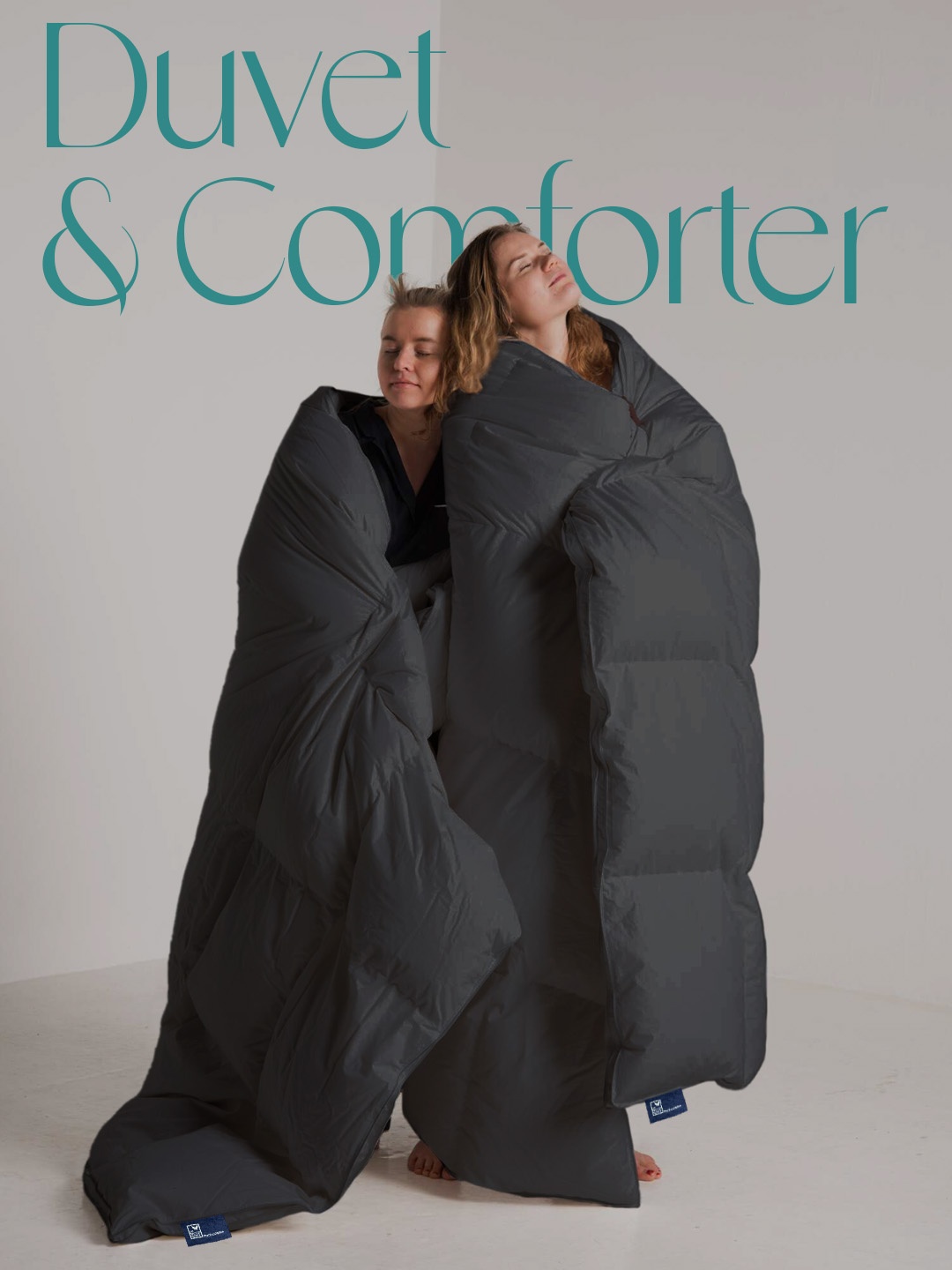 

THE WOOD WHITE Grey AC Room 210 GSM Cotton Double Bed Comforter