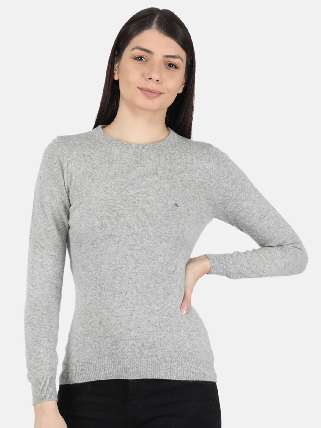 

Monte Carlo Woman Grey Top