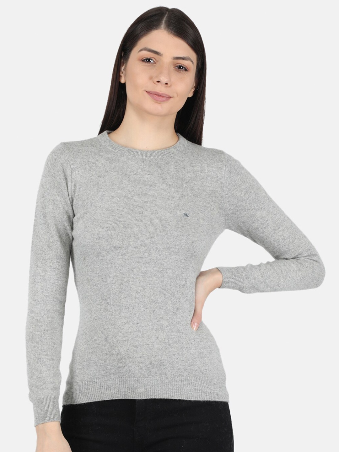

Monte Carlo Woman Grey Top