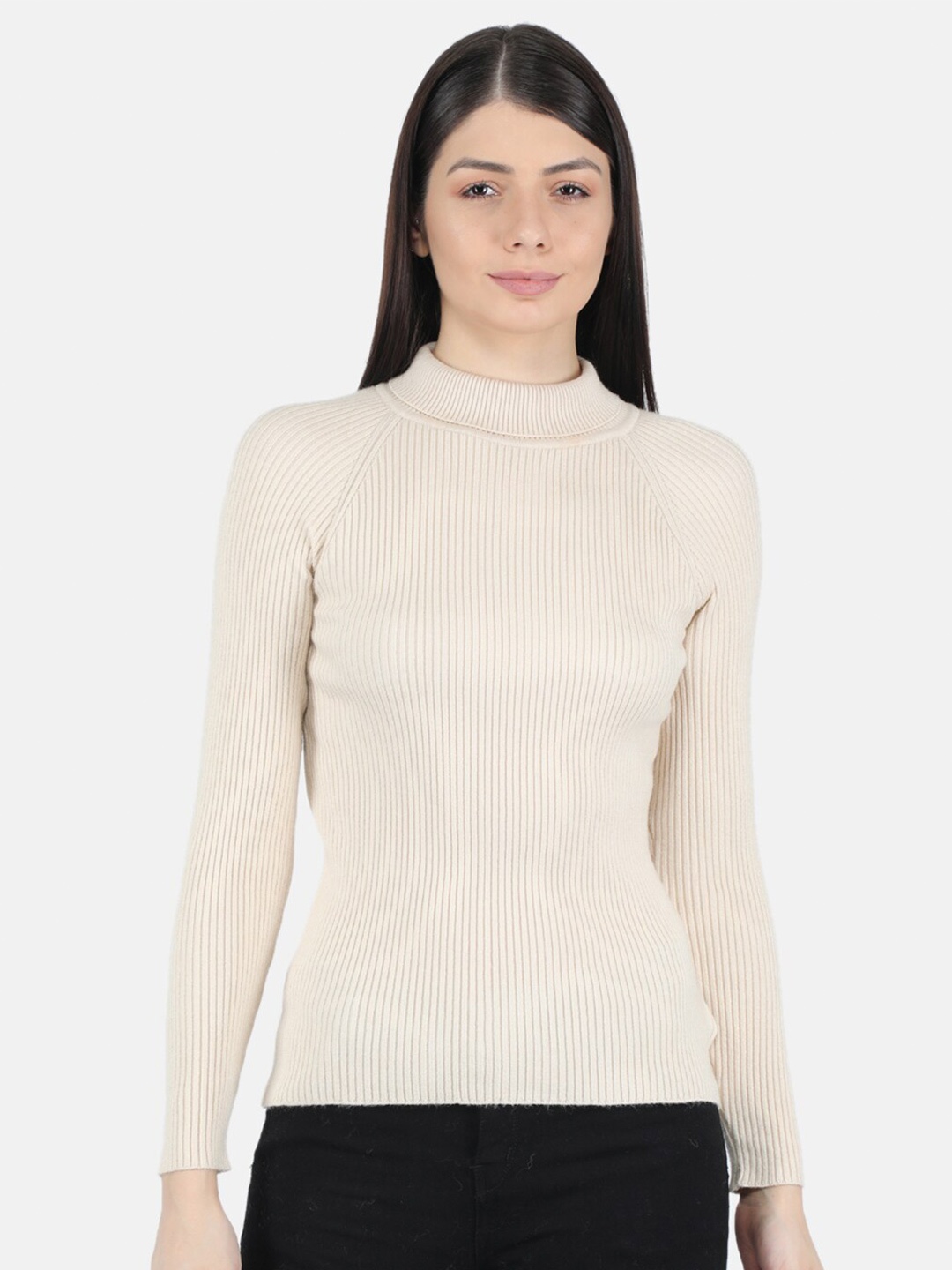 

Monte Carlo Women Beige Pullover Sweater