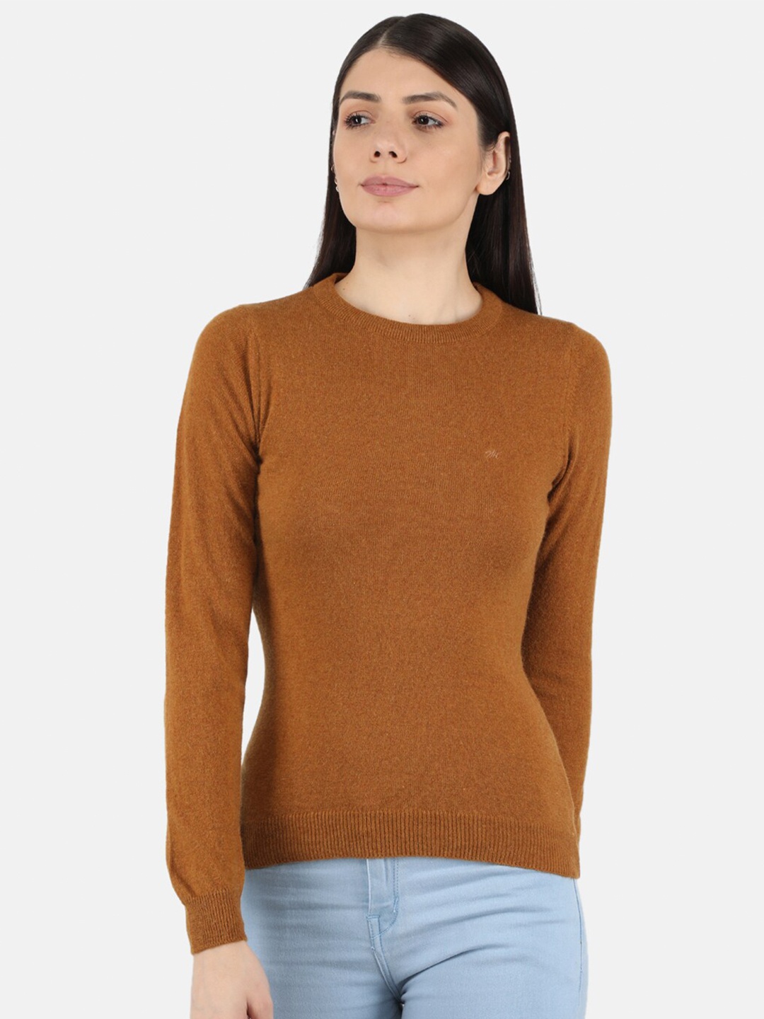 

Monte Carlo Women Rust Orange Pullover Sweater