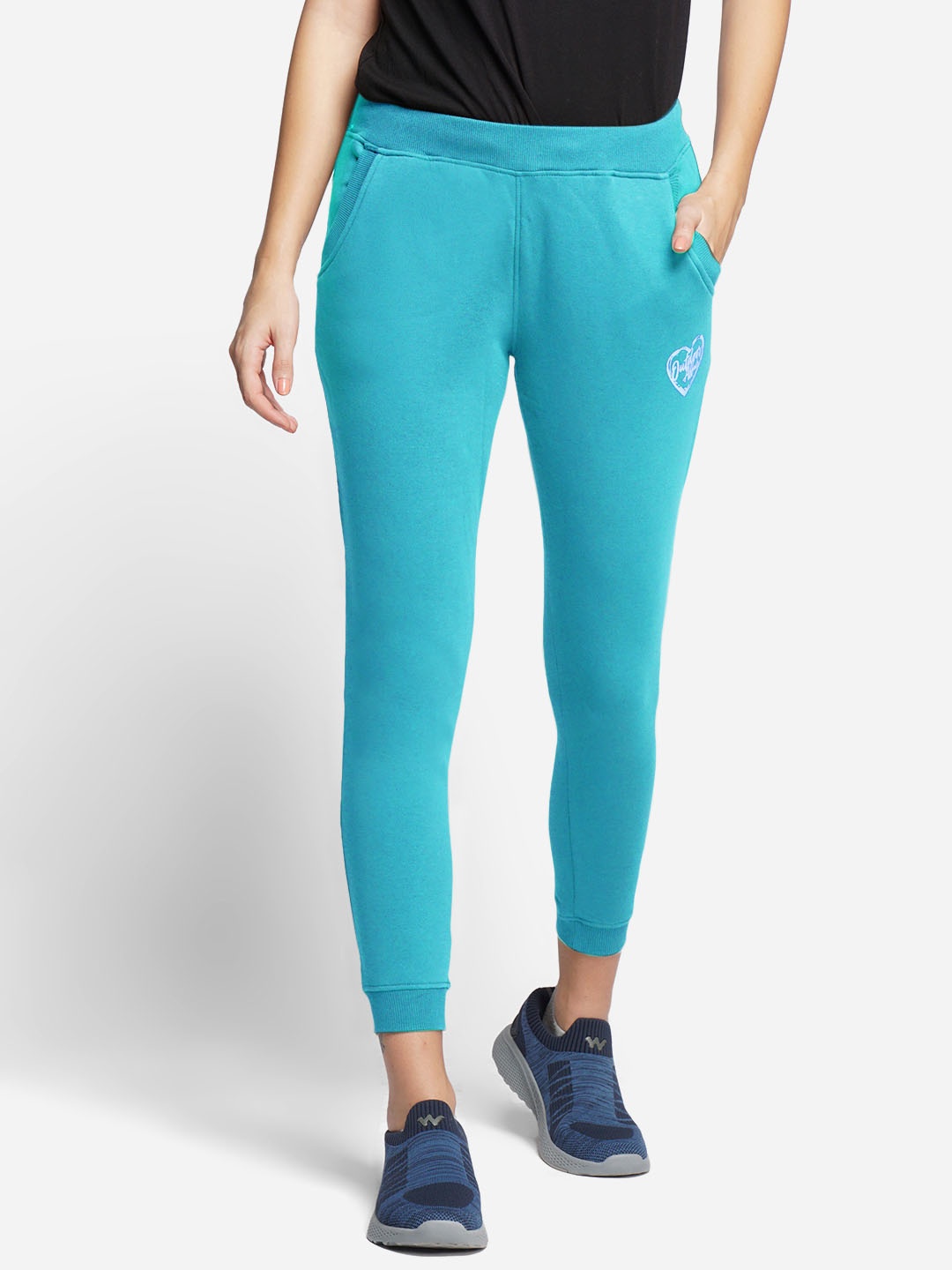 

Wildcraft Women Teal Blue Slim Fit jogger