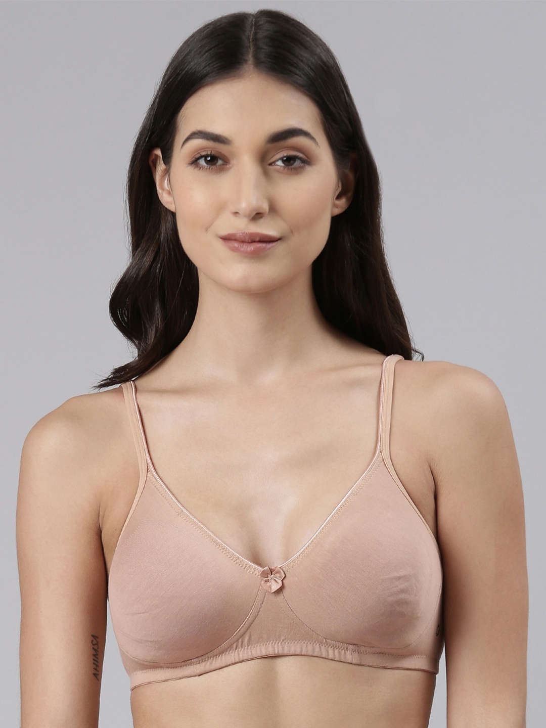 

Dollar Missy Pack of 1 Wire-Free Basic Support Bra, Beige