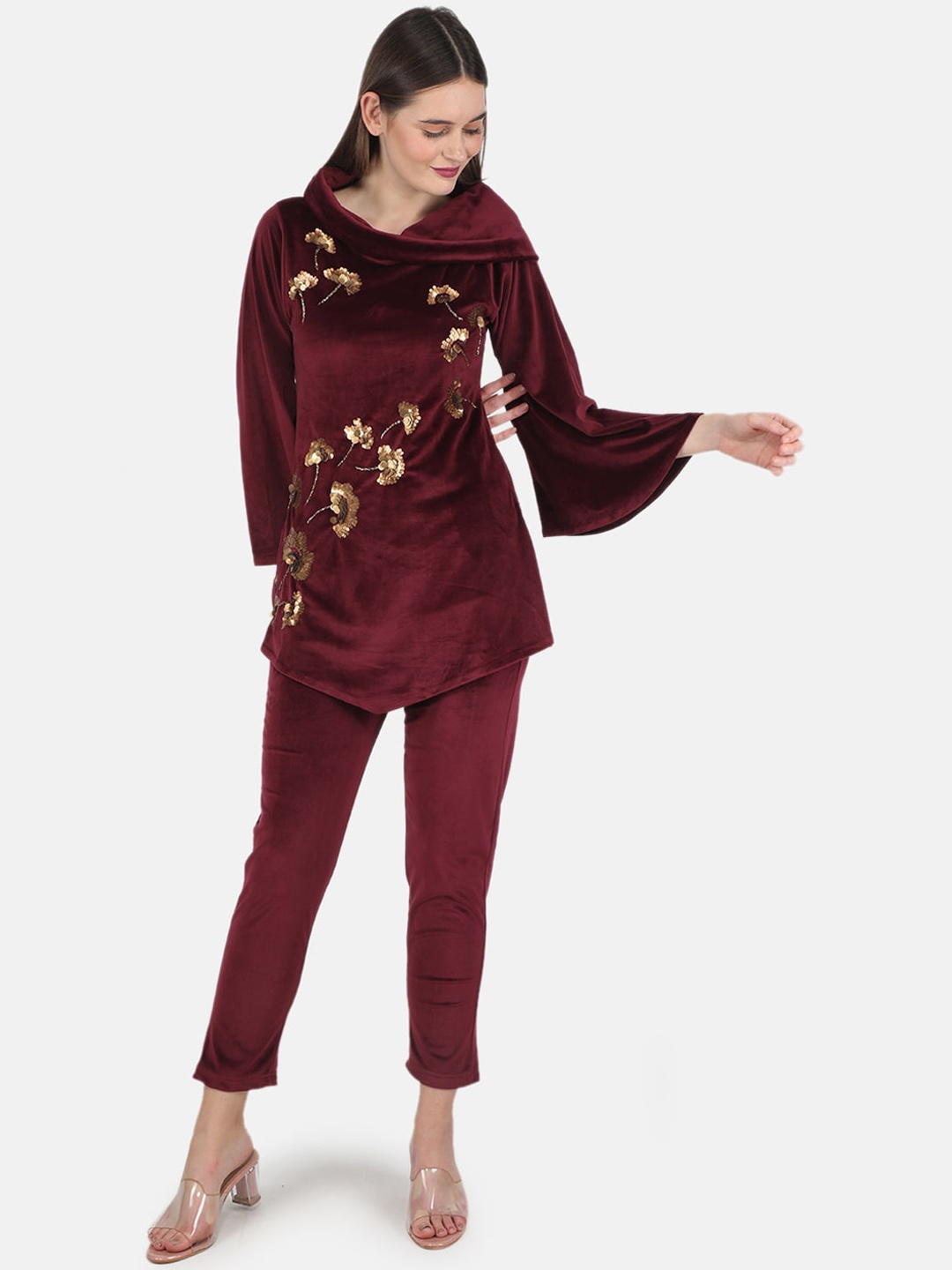 

Monte Carlo Hooded Coordinate Set, Maroon
