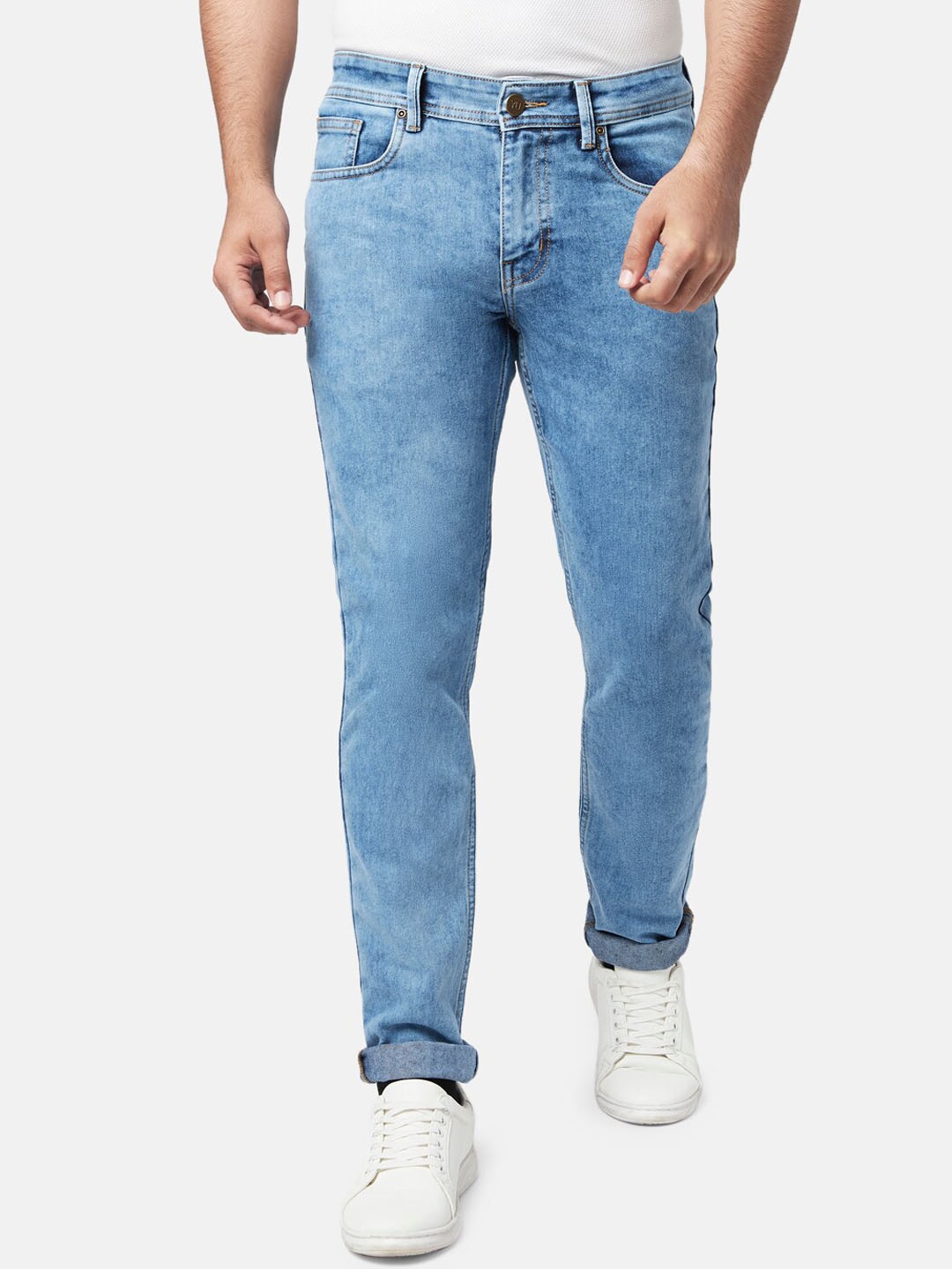 

YU by Pantaloons Men Blue Slim Fit Jeans
