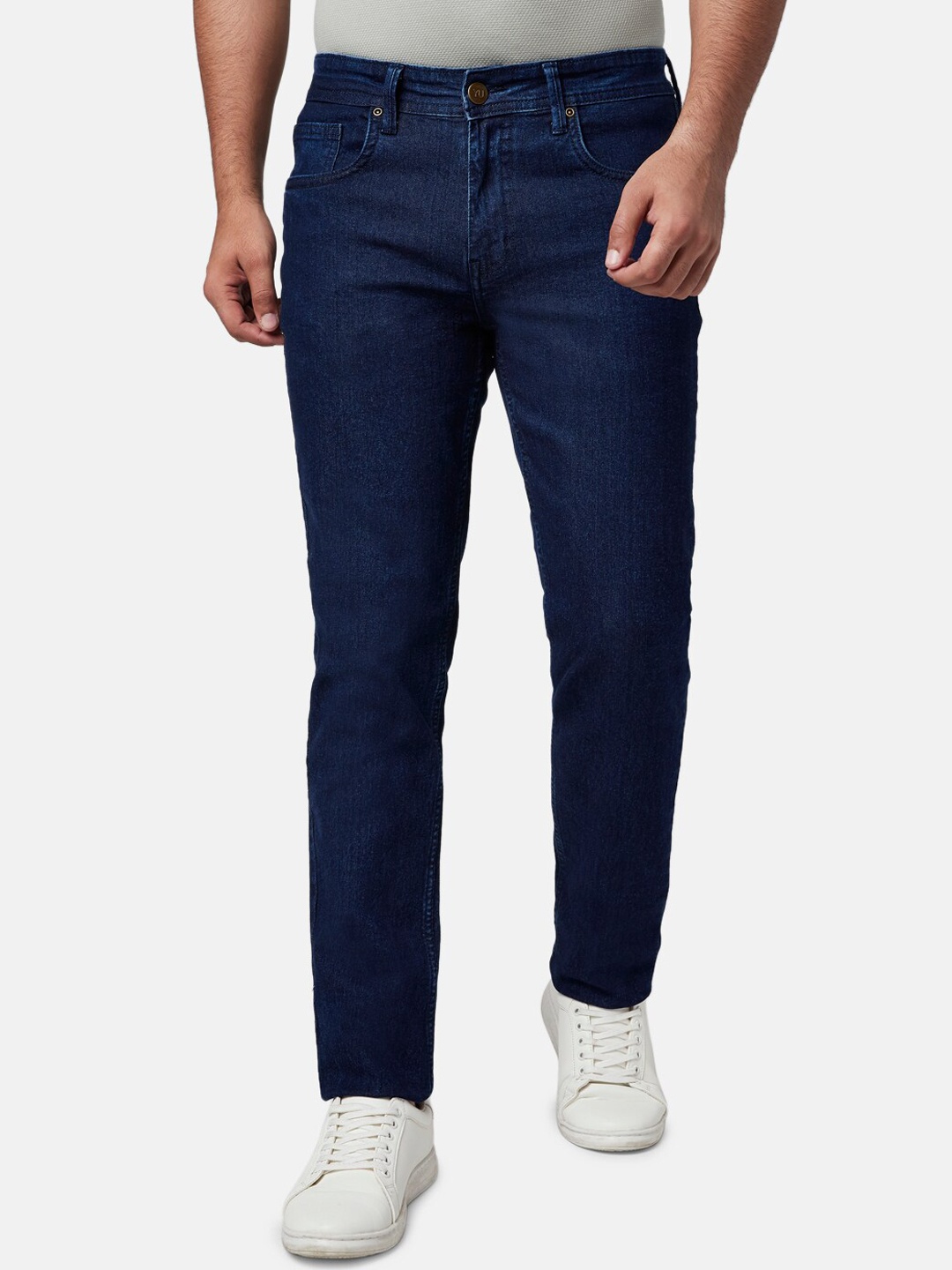 

YU by Pantaloons Men Blue Slim Fit Cotton Jeans