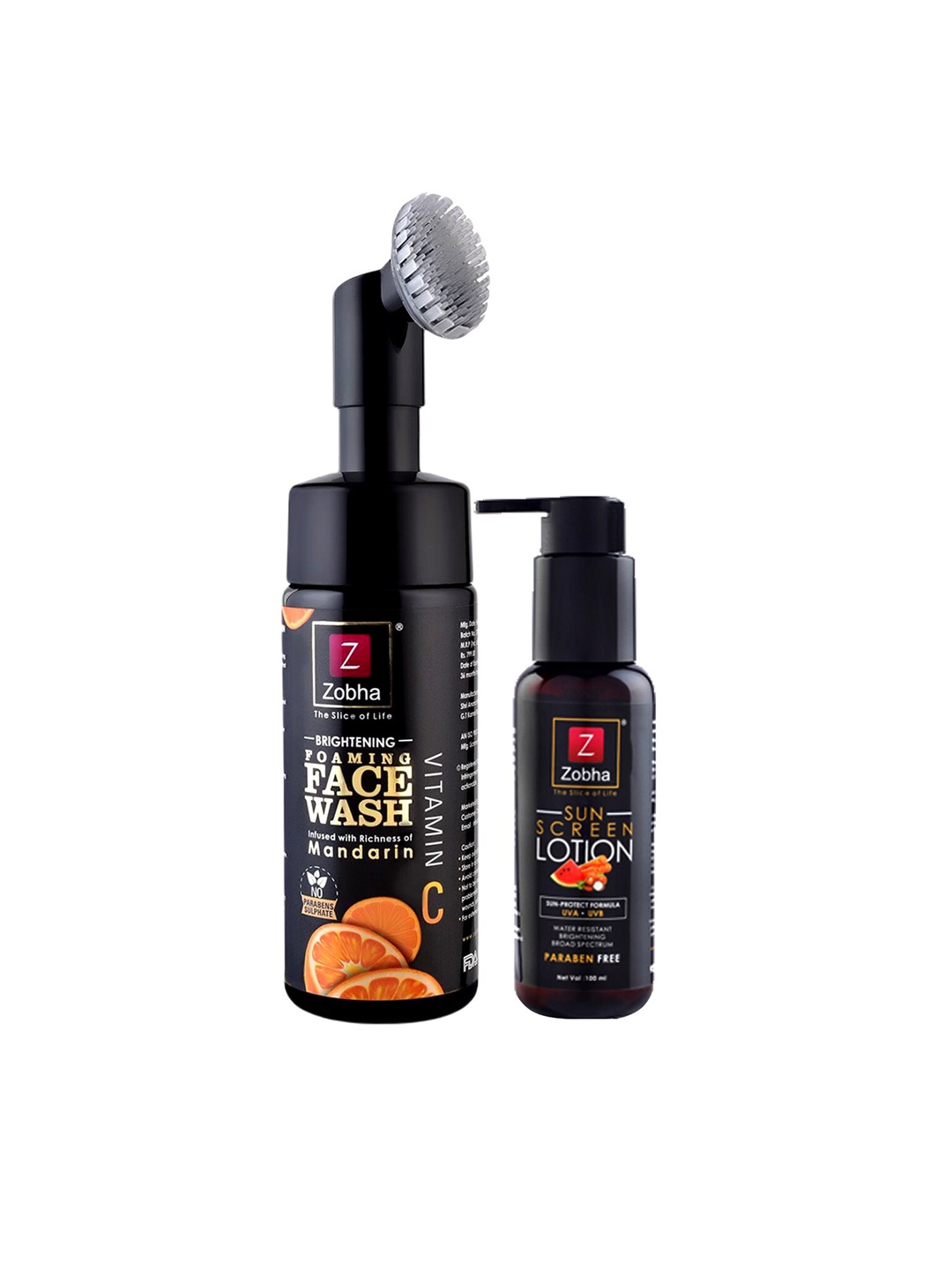 

Zobha Mandarin Face Wash + Sunscreen 100ML, White