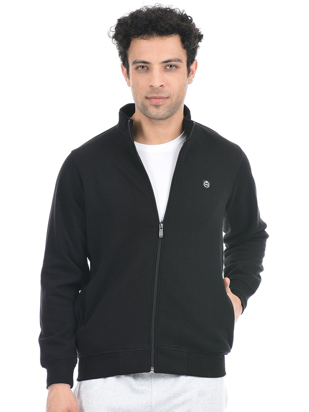 

Cloak & Decker by Monte Carlo Men Black Cotton Sweatshirt