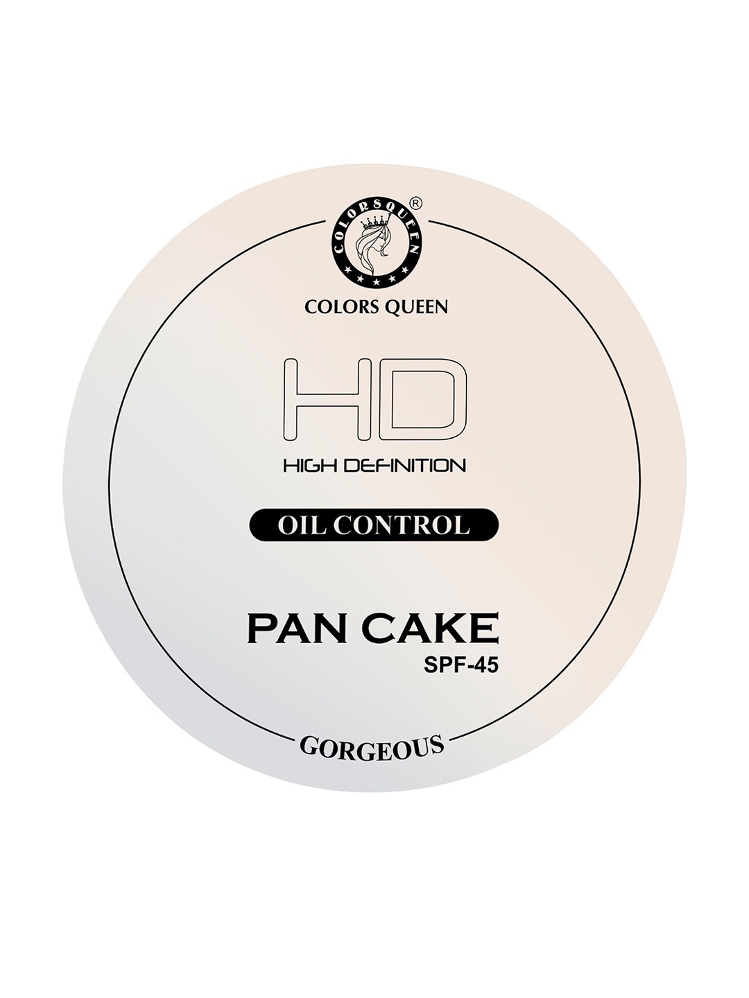 

Colors Queen High Definition Gorgeous Oil Control SPF 45 Pan Cake Compact 28g - Shade 2, Beige