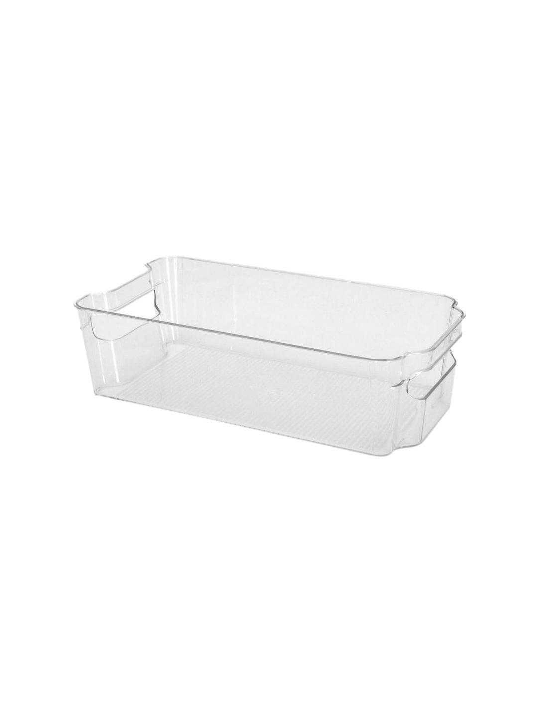 

Athome by Nilkamal Transparent Stackable Small Fridge Bin Organiser