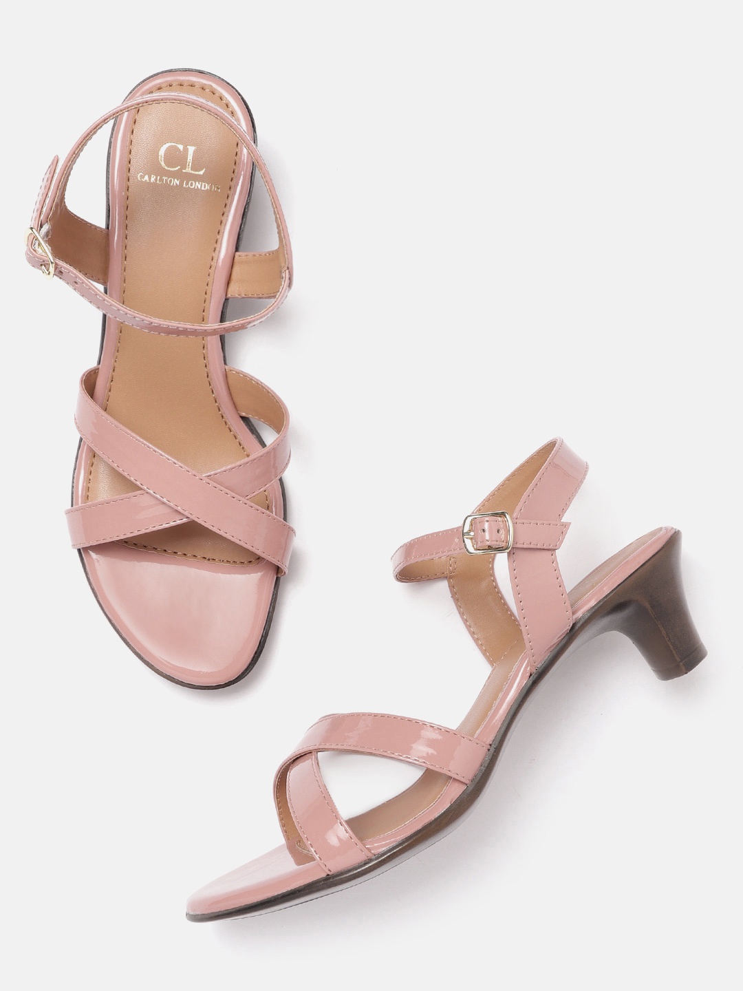 

Carlton London Block Heel Sandals, Rose