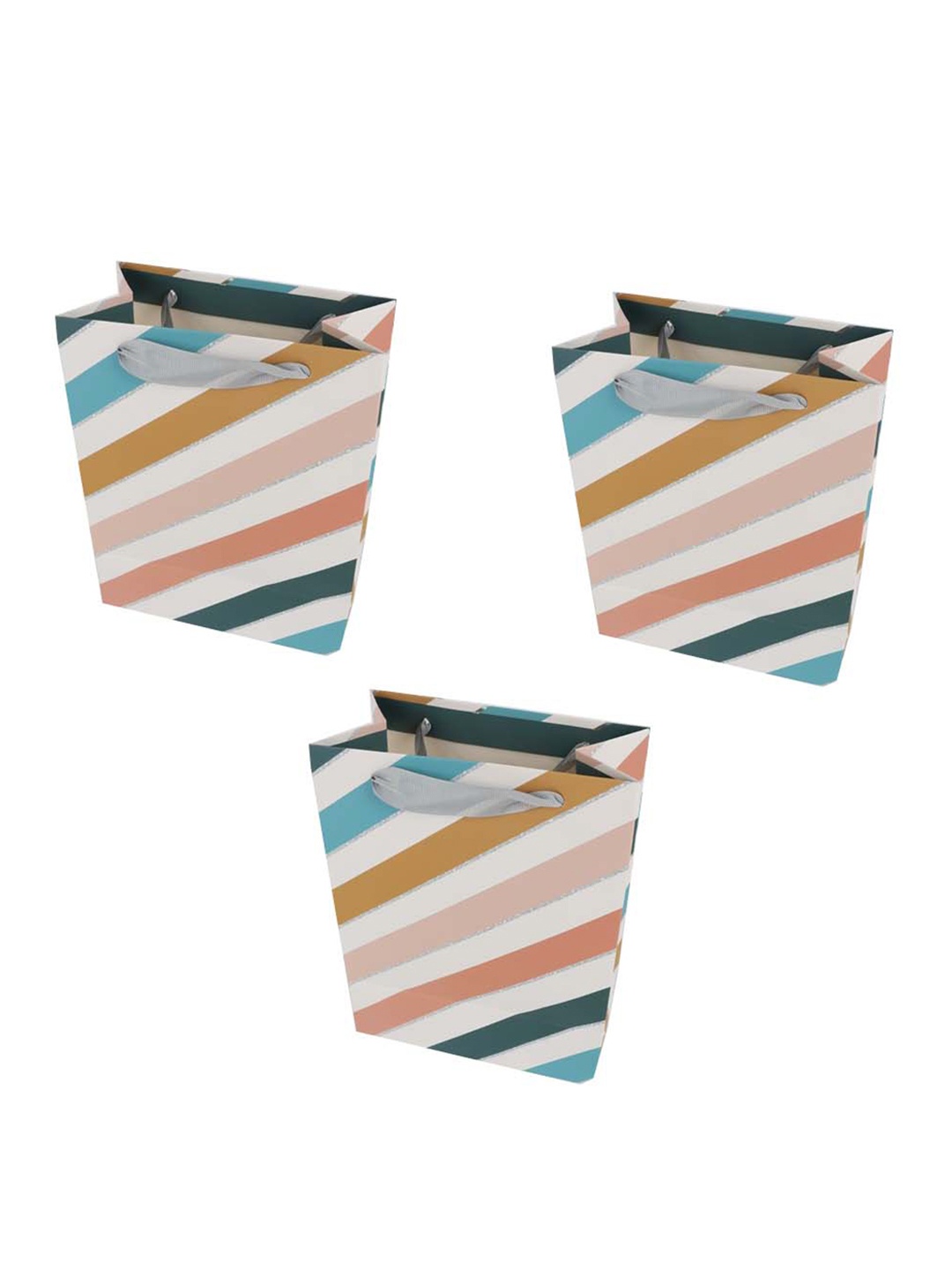 

MARKET99 Set Of 3 Gift Bag, Cream
